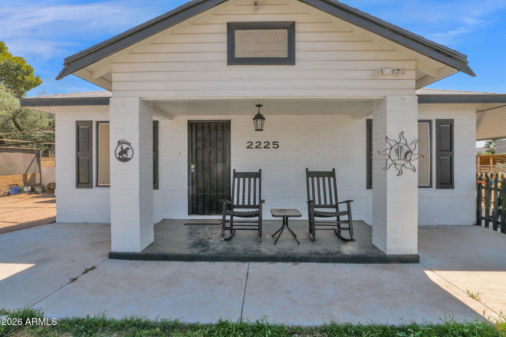 Unique opportunity to purchase this home on a multi-family zone 0.401 acre lot in Phoenix. This horse/livestock ready property has received significant upgrades including a newer kitchen, newer HVAC, newer bathrooms, and a new roof coating in 2025.

The open floorplan features a great room setup with an open concept for the living/dining/kitchen area. Granite countertops and stainless-steel appliances in the kitchen.

The lot is fenced with a gate for a secure entry. There is a ton of space for vehicles, storage, animals, or whatever perhaps something else? There is currently a corral, horse/livestock stalls, pens, a tack room, and adorable little barn.  Should buyer not wish to keep arena and stalls, the seller is willing to remove.