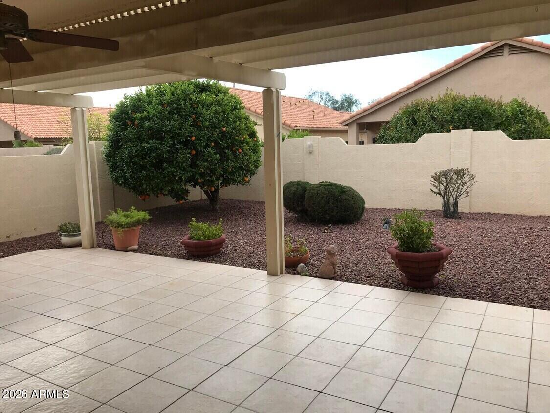 TENANT IN PLACE - PLEASE DO NOT DISTURB! Great opportunity for anyone needing a move-in delay or a wonderful immediate tenant through April 2027. 2 bedroom, 2 bathroom with updated floors, expansive patio, vaulted ceilings, and two full baths! 2 car EPOXY garage with built in cabinets. Ownership or tenancy at Westbrook Village includes access to both recreation centers (one time $25 card fee). Lease terms run with sale through April 2027. New garage 2024