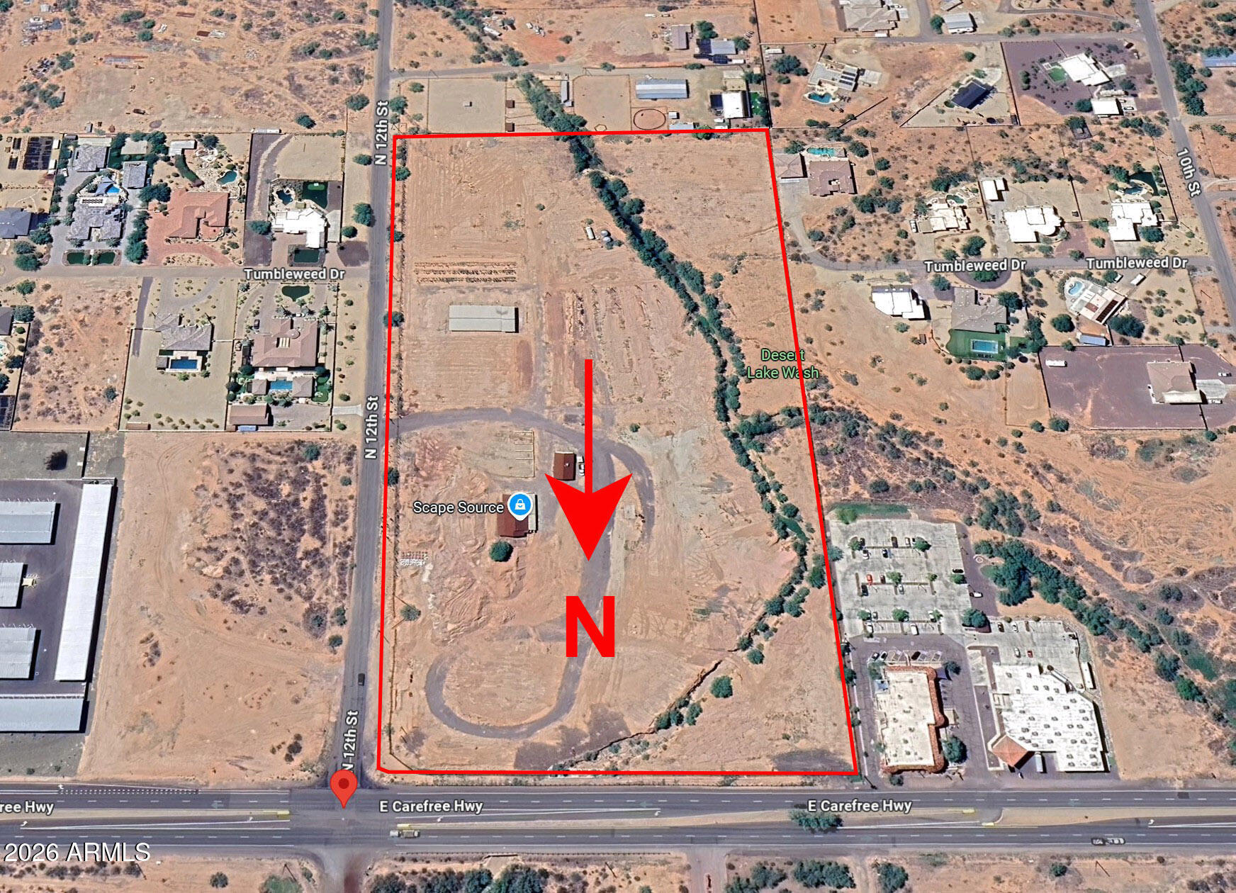 Carefree Hwy - 17.9 Acres - Land