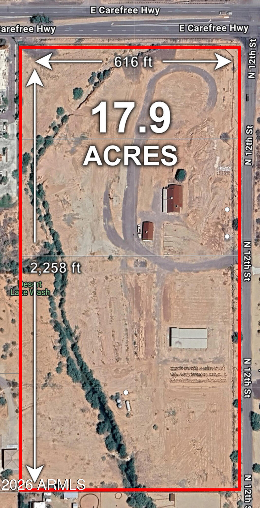 Carefree Hwy - 17.9 Acres - Land