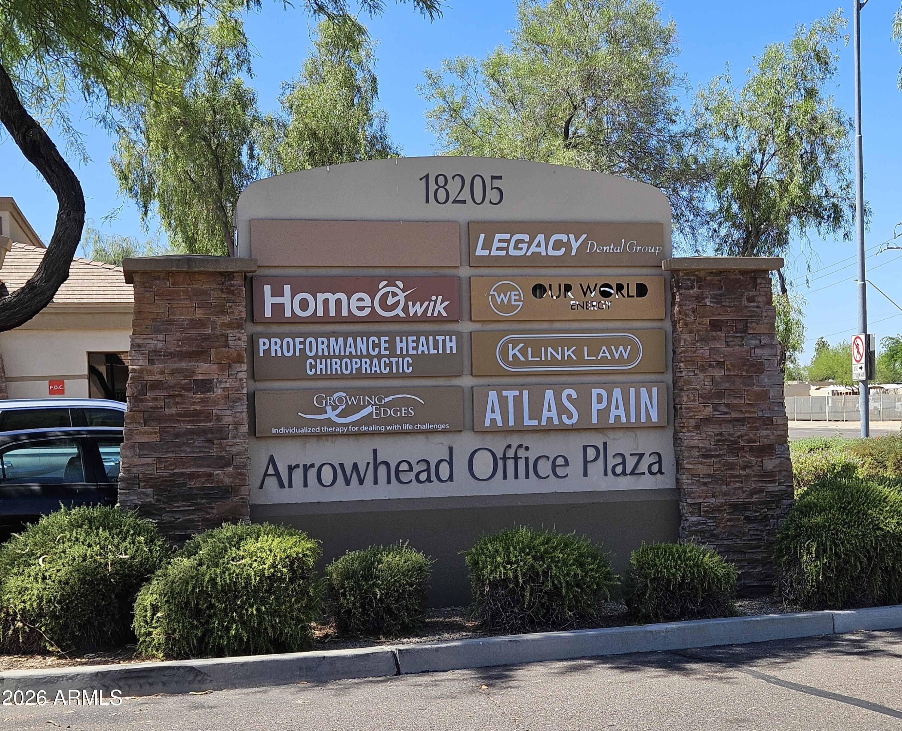 ARROWHEAD OFFICE PLAZA - Commercial Lease