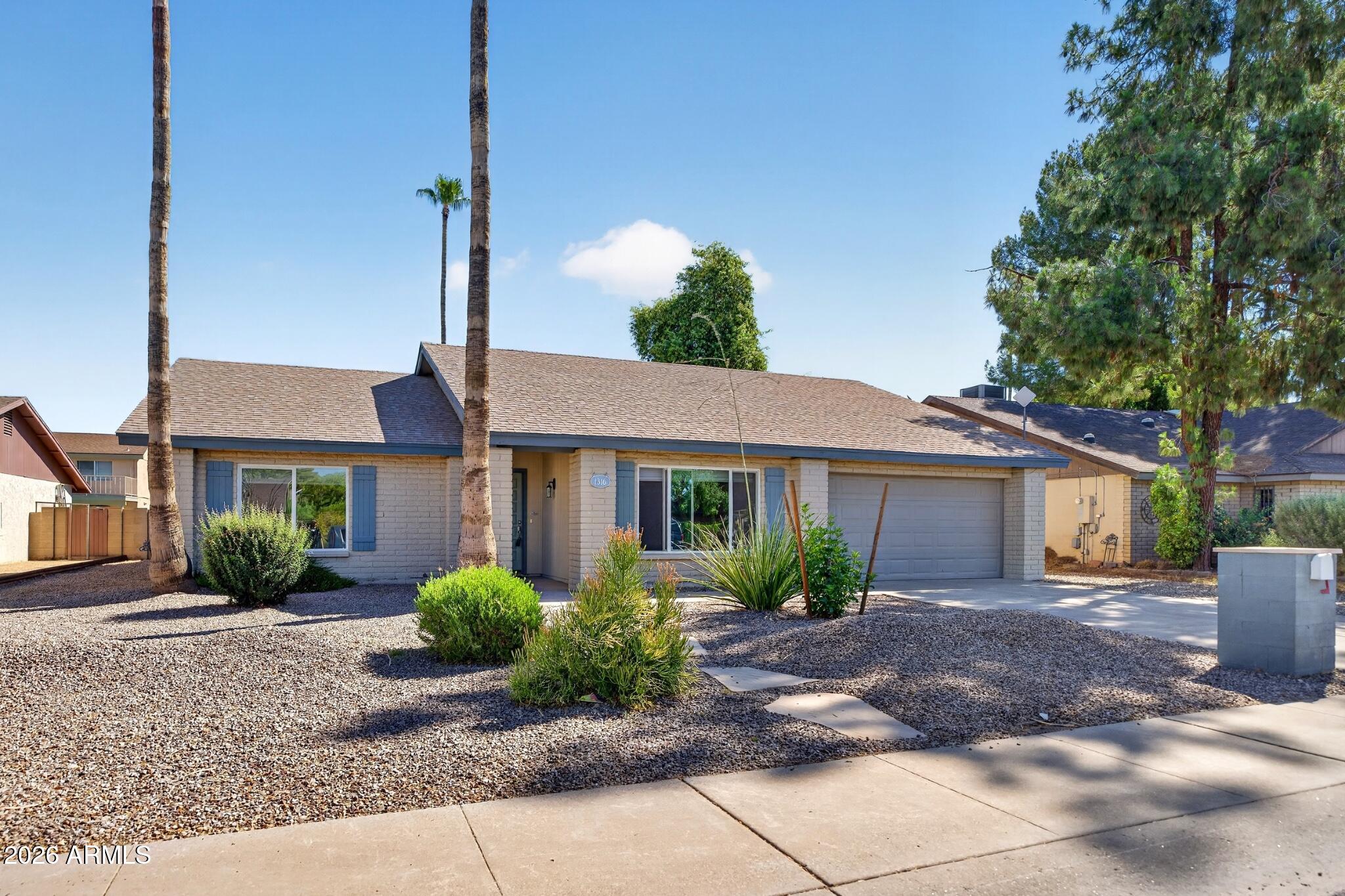 Location, location, location! This move-in-ready home features a rare open floor plan, stainless steel appliances, granite countertops, and an updated primary shower. Recent upgrades include a new electrical panel, 220V garage outlet, rebuilt HVAC with new compressor and motor, updated front and backyard sprinkler systems, new landscaping, brand-new backyard turf, a backyard patio, alley and side-yard gates, and new blinds in the living room, kitchen, and office. This desirable community is also home to the neighborhood library and is conveniently located within walking distance to great schools, restaurants, and Trader Joe's. Don't miss this opportunity.