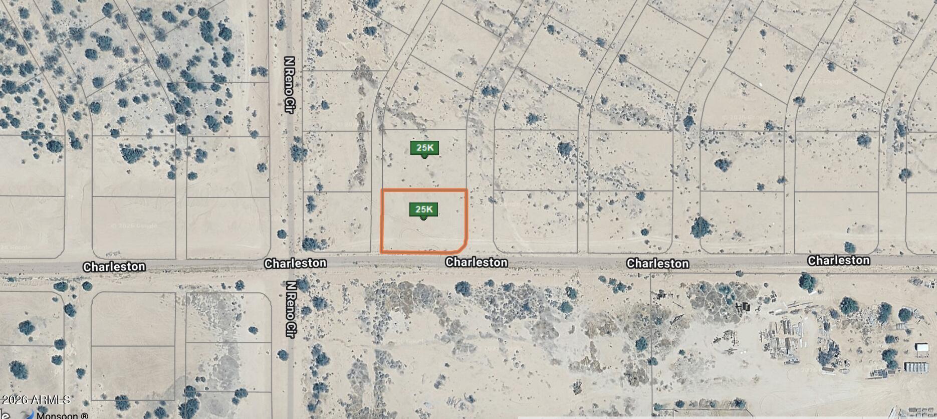 17382 sqft vacant lot in Eloy, now for sale! The perfect place to build the home of your dreams and enjoy beautiful mountain views! Easy freeway access and only minutes away from Arizona City! What are you waiting for? Act now!