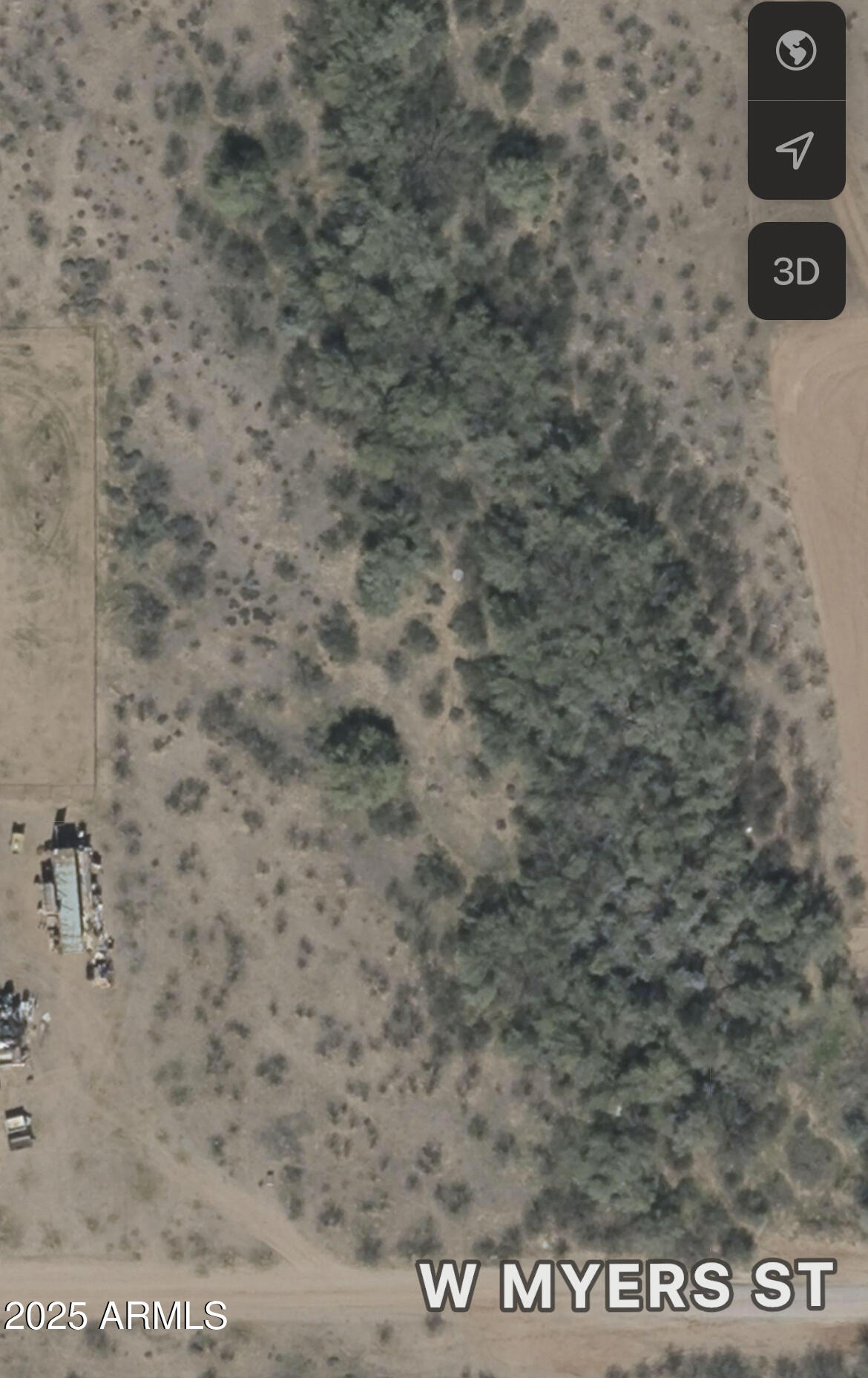 OK-- Lets get OUTTA town and still be close!! YES--You can do it!!! One ACRE with another available--LOTS OF TREES--- READY FOR YOUR HOME AND FAMILY Good for animals, shop space, barn, garden, about anything you want to do. FULL ON COUNTY-- NO HOA NO CCR NO CITY, New Perimeter fencing installed. 1 1/2 miles from Grand Ave and only 15 minutes from the 303. Quick in quick out. Easy to get to. Take a drive by and shout out.
Listing for  Lot 458B,Lot 458A is also available for  a total of 2.1 acres.