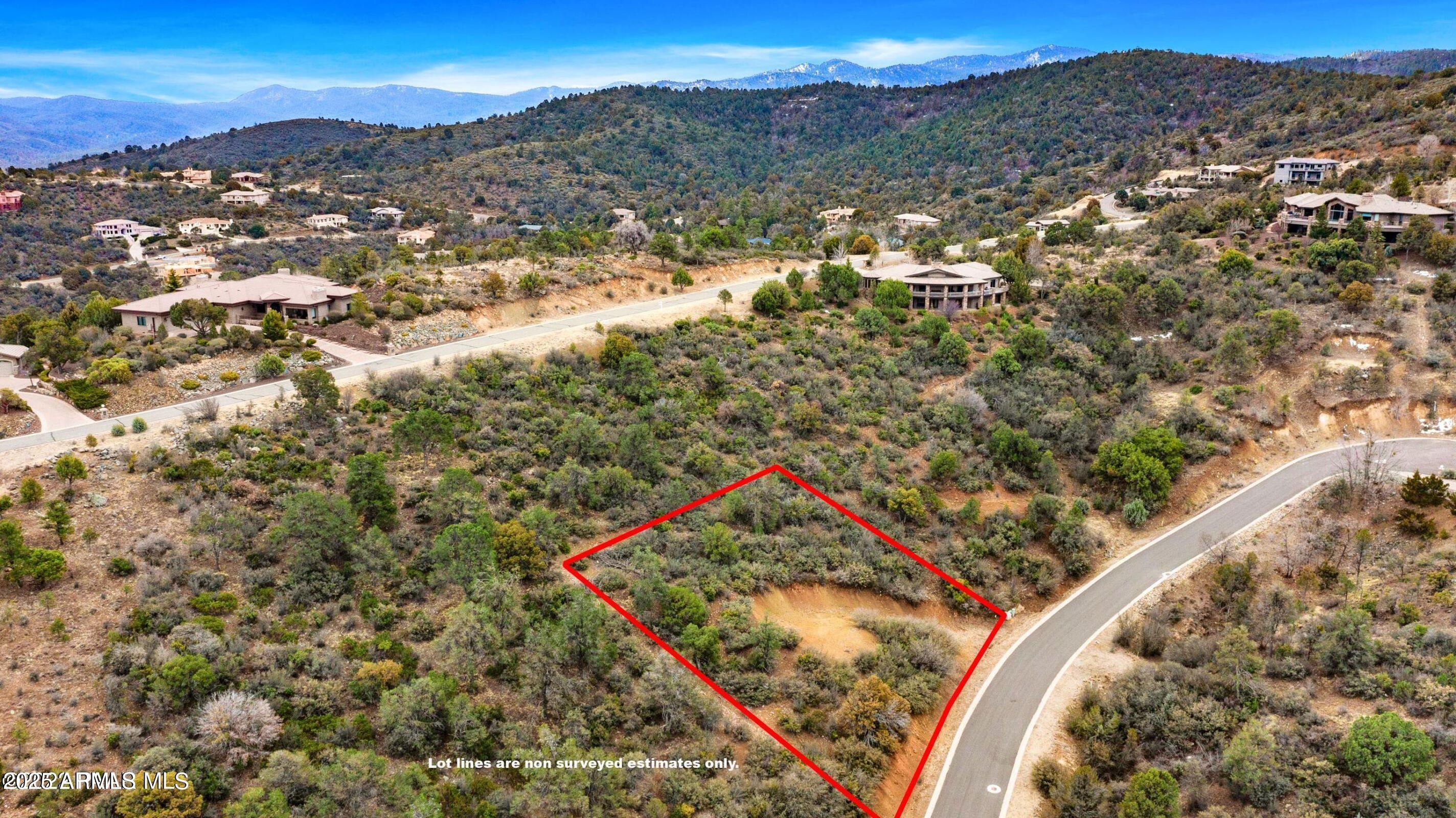 The Ranch at Prescott in Prescott, Arizona! A desirable neighborhood up in the pines with larger lots, great views, and custom homes. Close to both shopping (Costco, Trader Joe's, downtown Prescott) and fantastic hiking (Thumb Butte, Granite Mountain Wilderness, Peavine Trail, Lynx Lake). Must see this beautiful property at 5,000' with four seasons!