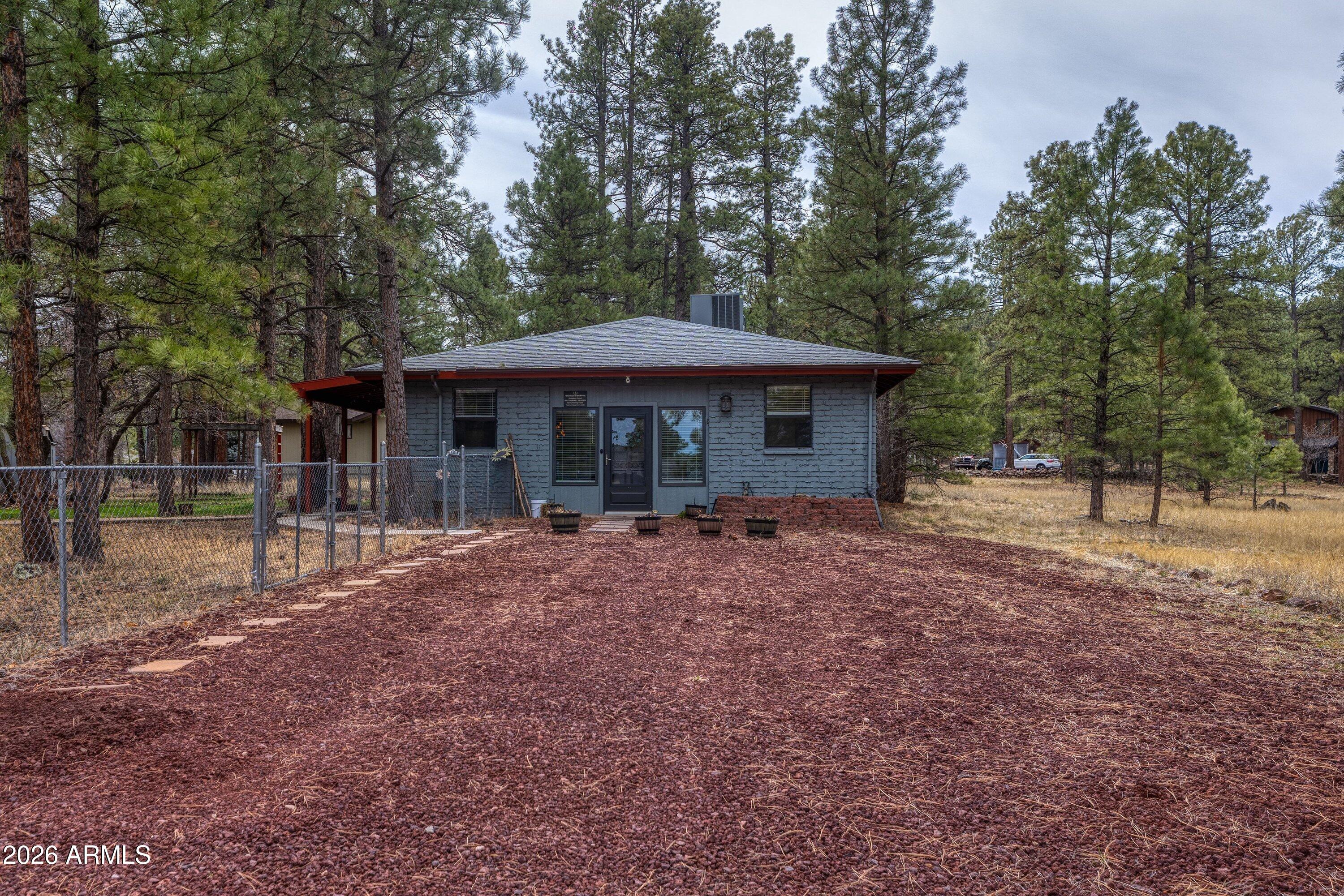 Nestled in the pines and tucked away on a quiet, forested cul-de-sac, this beautifully remodeled home is the perfect mountain retreat.

Fully furnished and move-in ready — all you need is your toothbrush.

Completely remodeled in 2020, this home offers modern finishes, thoughtful updates, and the kind of comfort that makes you feel at home the moment you walk in. Whether you're looking for a full-time residence, weekend escape, or investment opportunity, this one checks all the boxes.

Peaceful surroundings. Fresh updates. Turn-key convenience.

Homes like this don't come around often in Williams — and they don't last.

Hurry... don't wait.