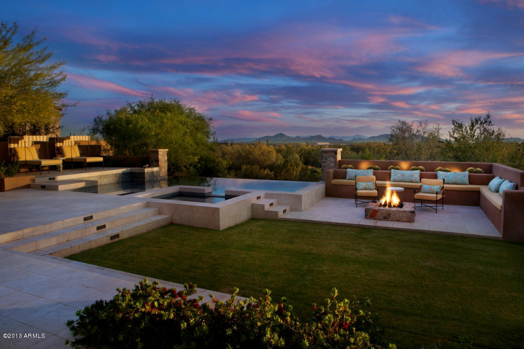 Casita 15 - A truly unique opportunity in Silverleaf. Incredible Rural Mediterranean home on one of the best view lots in Horseshoe Canyon and just a short distance to the Silverleaf Club and Spa. This 3,543 sq. ft. home features a spacious open floor plan with detached guest casita, private outdoor living spaces and exquisite designer finishes. Unobstructed views to the south over desert preserve to Camelback Mountain and city lights are spectacular both day and night.
