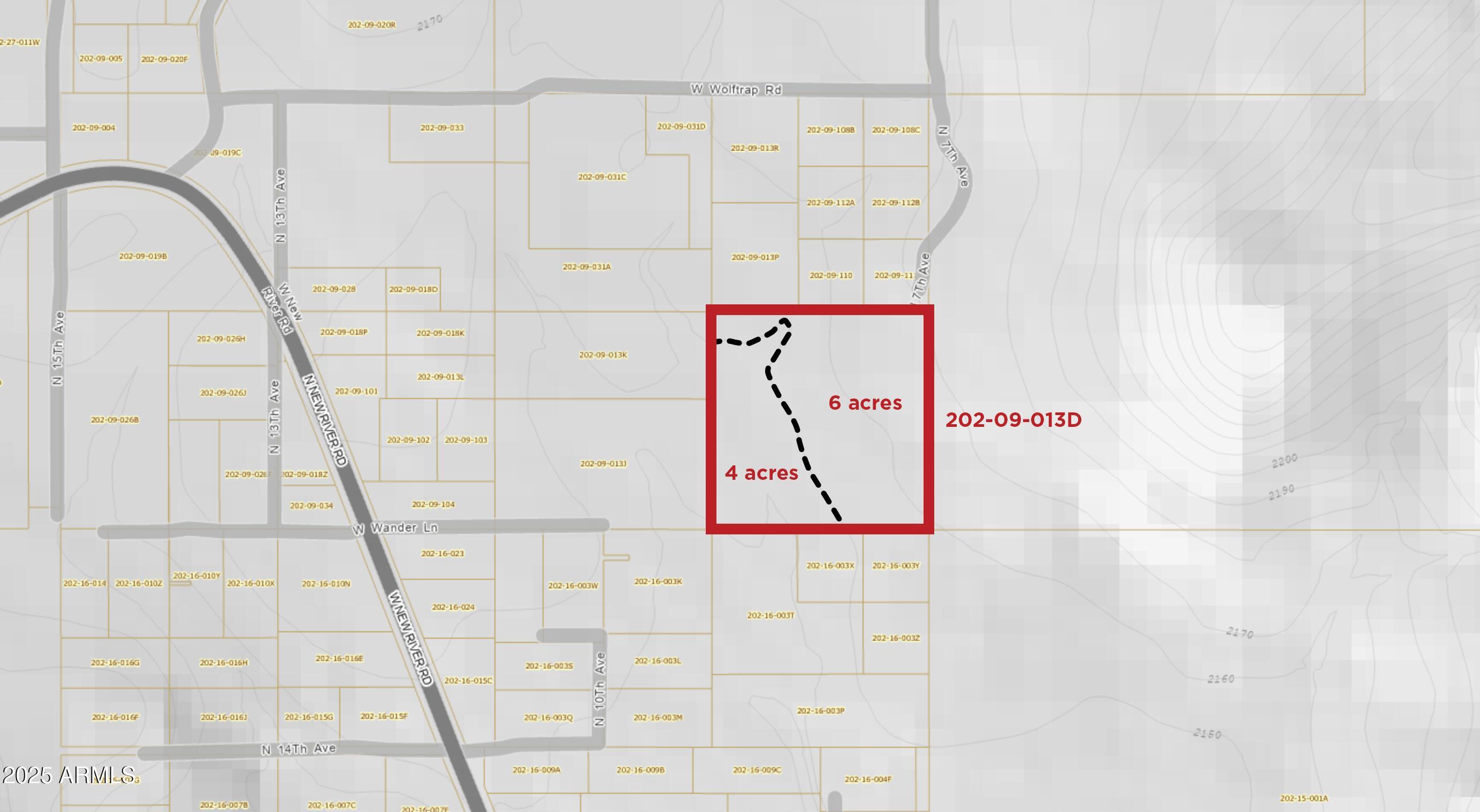 Endless Possibilities Await on This Rare 10-Acre Parcel in New River!
Opportunity knocks with this versatile 10-acre parcel (APN: 202-09-013D) nestled in the peaceful desert landscape of New River. Whether you're looking to invest, build your dream home, or develop, this property offers flexibility and potential.  Prime Location: Backs to expansive State Land on the east—perfect for privacy and panoramic views.  This land offers the best of Arizona living—peaceful seclusion, natural beauty, and investment potential. Whether you're building a custom estate, holding for the future, or considering development options, this is a unique chance to secure your own piece of the desert.