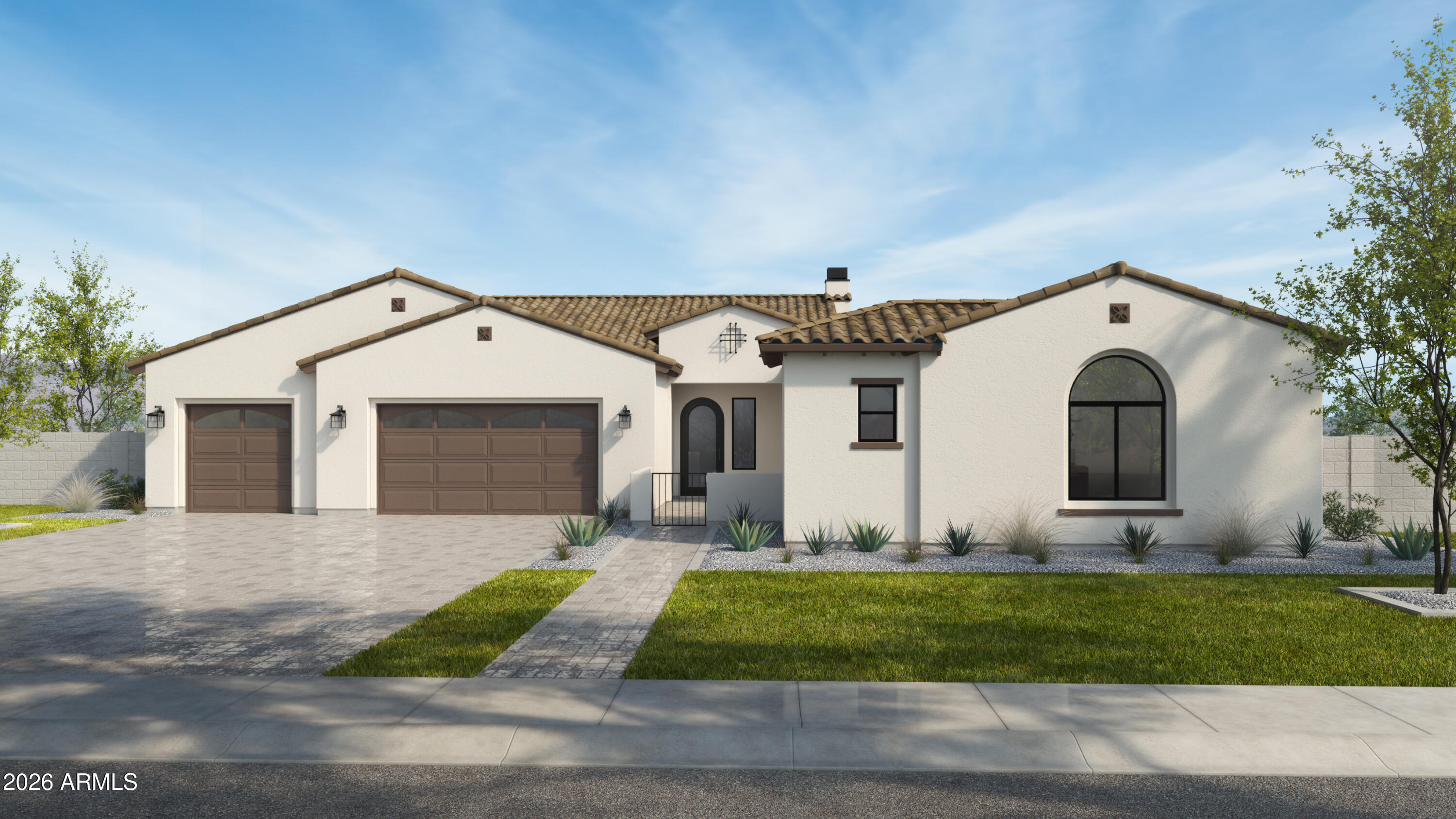 Sophisticated Luxury in McCormick Ranch by Thomas James Homes. Brand new construction 5 bedroom + office + private casita! 4 full bathrooms + powder room!  This home showcases clean architectural lines, high volume ceilings, blending contemporary design with comfortable living. Hurry, still time to select your interior finishes! Spacious great room with cozy fireplace and stacking doors that open to a serene patio. The chef inspired kitchen boast a large island with counter seating, a breakfast nook and a walk-in pantry. A large bonus room with stacking doors exits to huge side yard. The luxurious grand suite is a true retreat, featuring a spa-like bath with a freestanding tub, walk-in shower, dual vanities and an expansive walk-in closet. 85258 zip code has become the top destination for all who desire the Scottsdale Lifestyle! McCormick Ranch is a master planned community featuring miles of mature trees with greenbelt trails to walk, bike and enjoy all year round. In the heart of Scottsdale, close to shopping, dining, 101 freeway & Scottsdale Fashion Square.