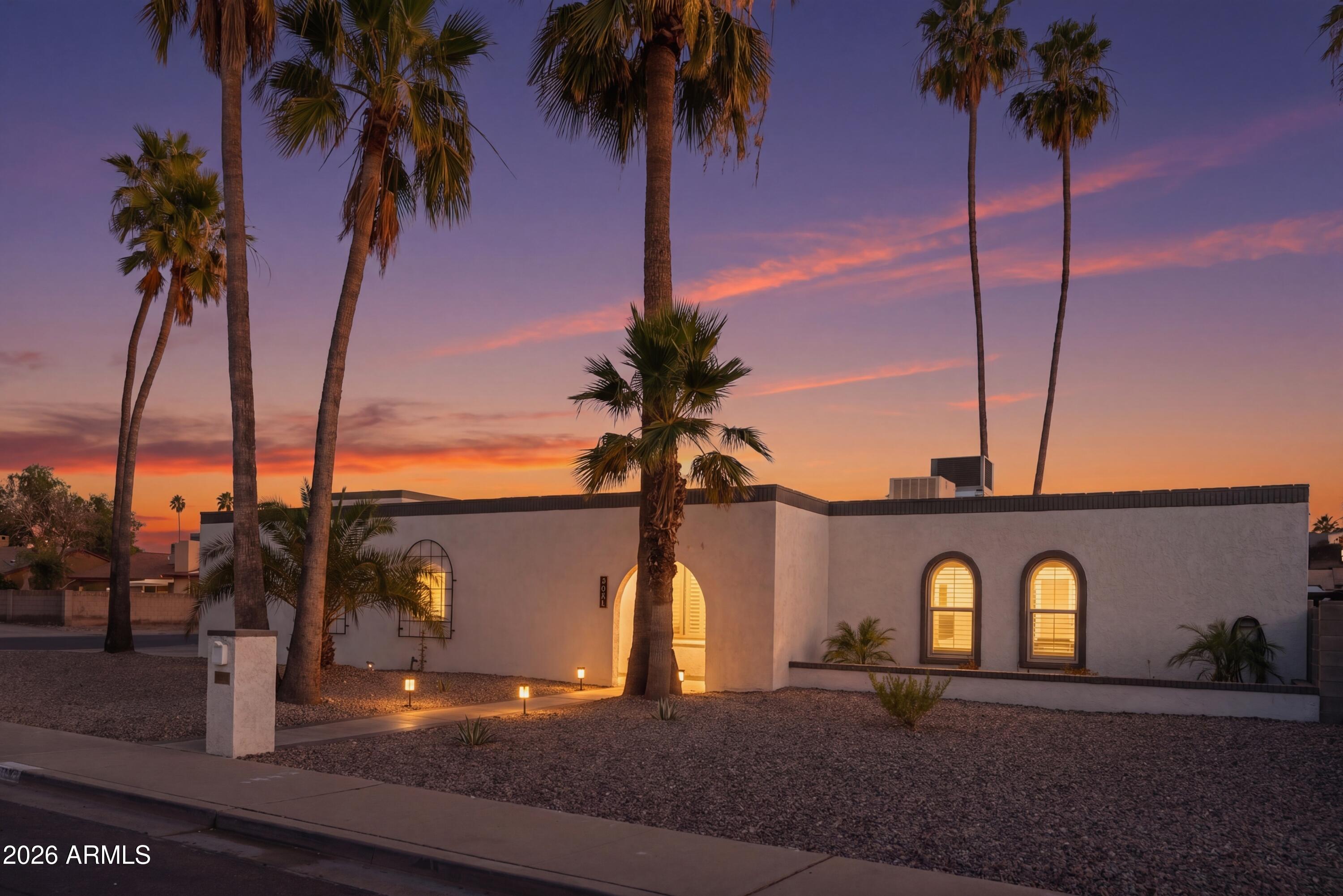 This fully reimagined property offers a rare blend of design, flexibility, and lifestyle. A private courtyard entry sets the tone, leading to a resort-style backyard with a pool, expansive covered patio, and multiple outdoor living spaces designed for entertaining and everyday living. Inside, a bright open-concept layout features clean, cohesive updates and effortless flow, and many thoughtful recent improvements that are sure to impress. Standout features include a detached shop/garage, RV gates, a separate exterior office with private entry, designer finishes, and a versatile flex space. Set on a generous lot with no HOA, this is not your typical Mesa home. This is designed for how you live, work, and entertain. Owner is a licensed Realtor in the state of AZ. Take a look today!