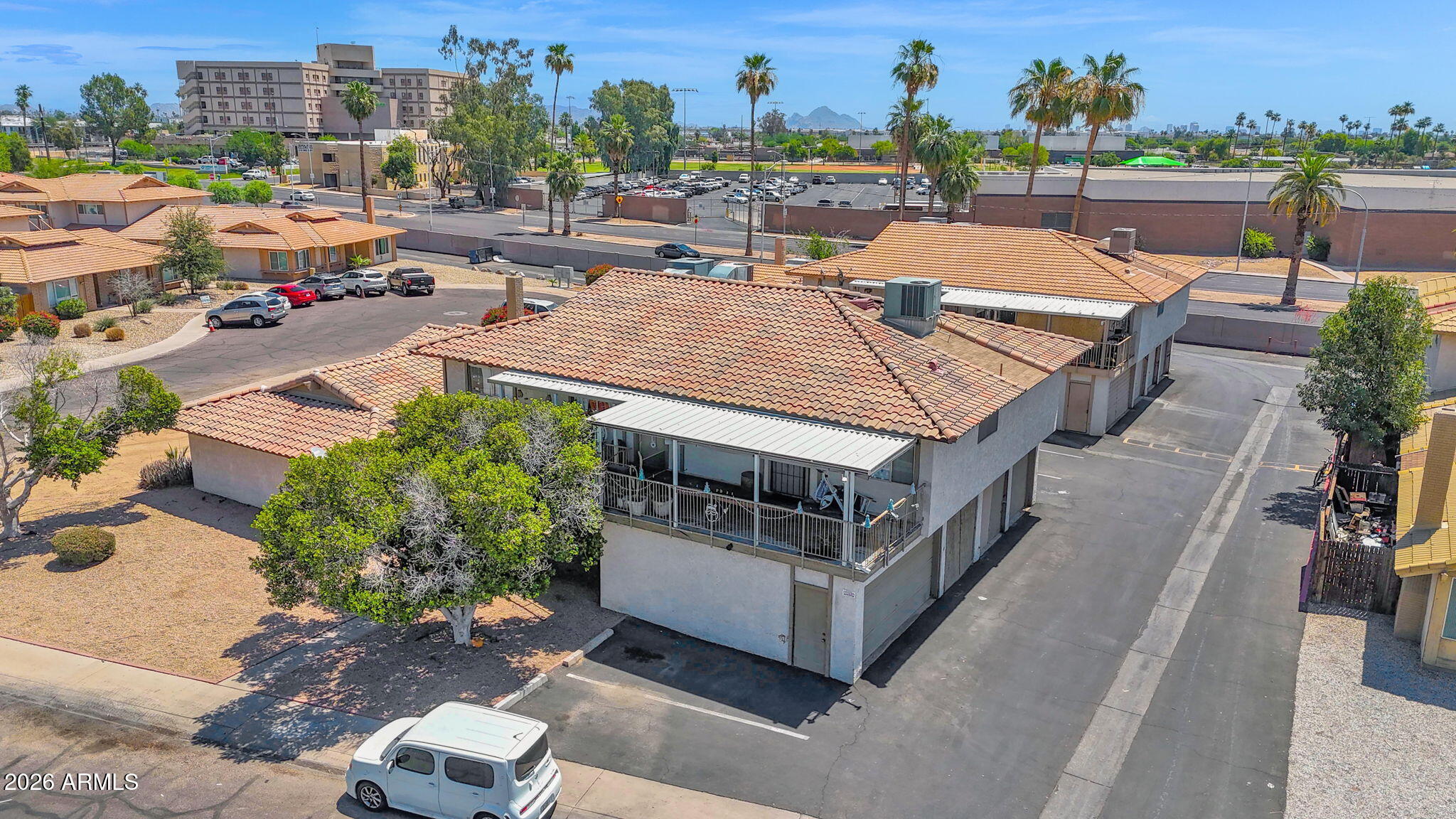 Excellent value-add investment opportunity with immediate upside potential. All four units are currently tenant occupied at below-market rents, creating an opportunity to increase income through rental adjustments or unit renovations. The property features a desirable unit mix consisting of one 3BD/2BA, two 2BD/2BA units, and one 2BD/1BA unit. The ground-floor units each offer private yard space, adding desirable outdoor amenities for tenants. Each unit is individually metered for electricity, and the property includes a shared on-site laundry facility along with garage parking.

Conveniently located near major local and regional employment centers, Grand Canyon University, the YMCA, Maryvale Park and pool facilities, schools, healthcare providers, and shopping centers.