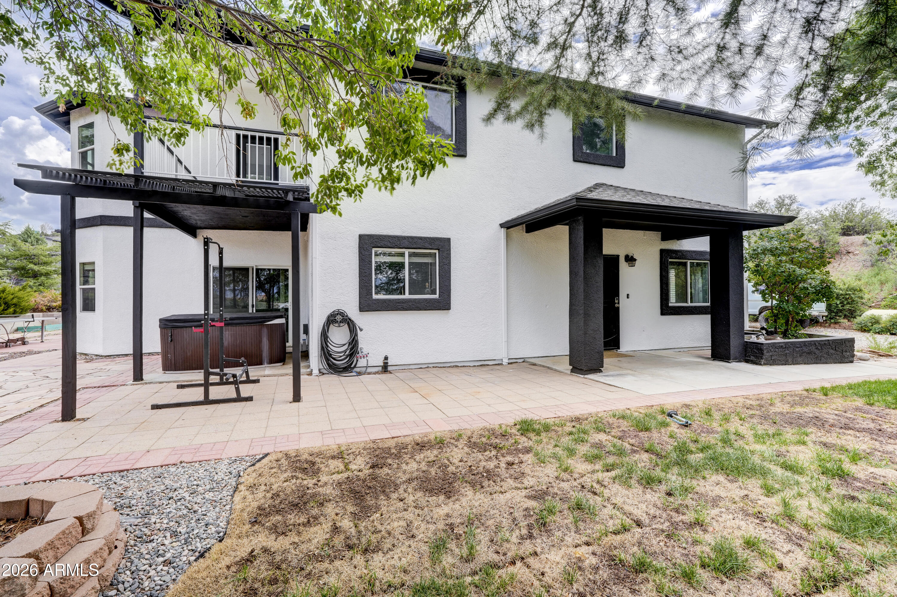 Remodeled + Views + Acreage: Get ready to experience the best part of Dewey in a custom 4 + Den/ 2.5 bath home on acreage. Nearly every part of this home has been significantly upgraded. The kitchen is dripping with marble on the counter, backsplash, marble waterfalls, and coffee station. All sorts of upgrades, including a pot filler, 48'' dual fuel chef's double oven and range, microwave drawer, gold farmhouse sink, 42'' upper cabinets, a bartender's glass washer, pull out spice racks on either side of the ovens, double lazy susans and amazing hardware. No expense spared in putting this kitchen together. A fridge and a freezer that could feed an army. An elegant dining room with views and tons of natural light. The large family room has a propane fireplace and plenty of natural light and and views. Downstairs also offers a guest half bath which has also been upgraded in every way. Loft and four Bedrooms plus a large potential bedroom/office/den/hobby room (with exit to the balcony) upstairs. The master is a retreat, a huge space with a walk in closet with a his and her side. The bathroom feels like you are at a high end Airbnb. It has granite, unique faucets, and a shower with body sprayers, a waterfall, wand and other settings (second full shower has this as well). If you prefer baths, you have a very easy to clean and relaxing air tub (it blows out the air after each use to stay sanitary). 3 more bedrooms, all with views and 2 with walk in closets and the Office with views and a walk in closet. Fresh paint in so many places. Floors have been done everywhere. The exterior was painted the day before it was listed. All the baseboards and door casings were upgraded and replaced. In the garage is a 6 person sauna which can stay with a full price offer. The epoxy floors in the garage were done in August. RV hookups on the side of the house as well. This is a move in ready, amazing home. It has everything you want, from acreage to modern touches. Owner/Agent.