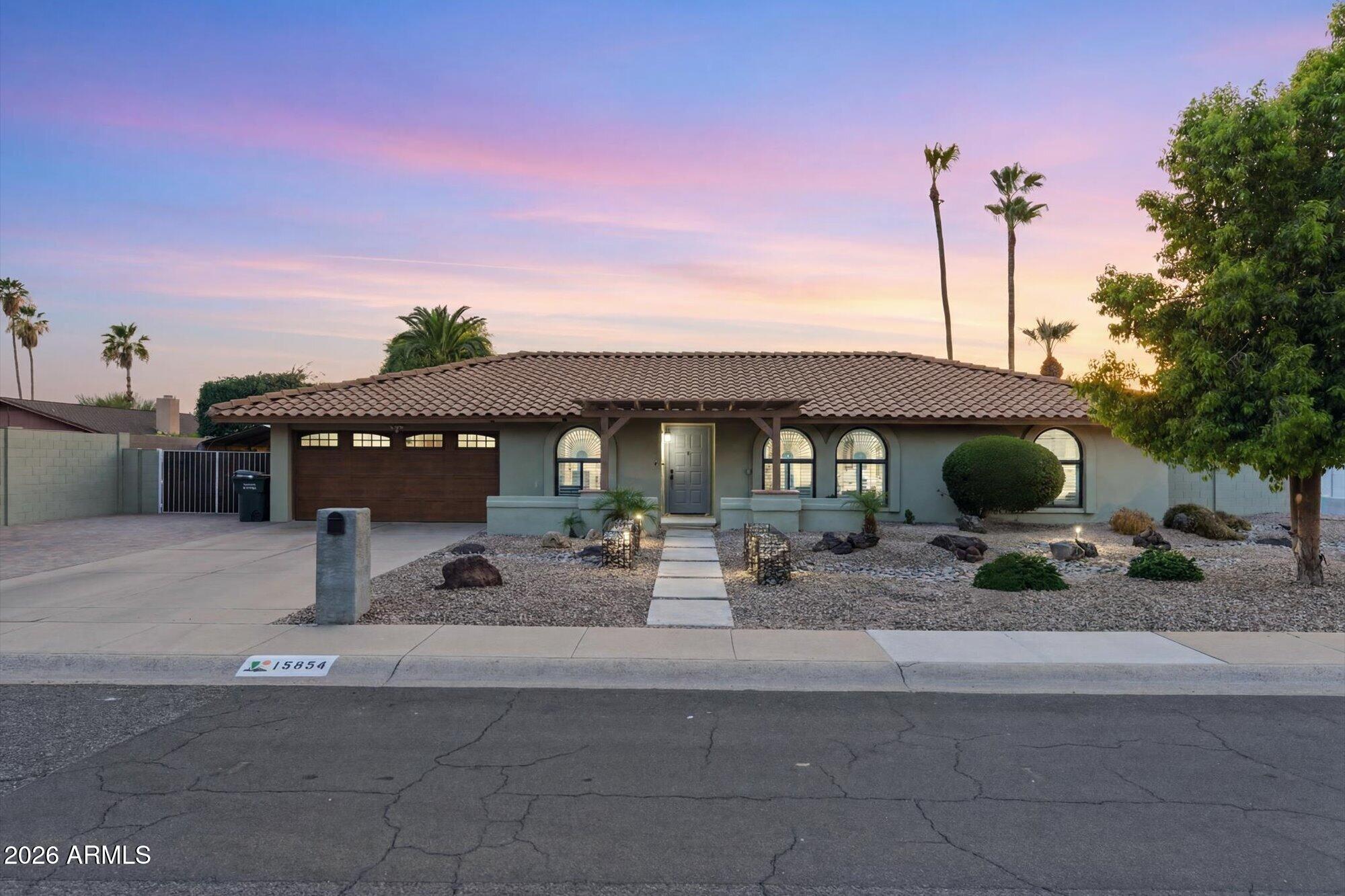 Welcome to your new home in highly sought-after Moon Valley, one of Phoenix's most established and desirable communities. Known for its block-built ranch homes, spacious lots, mature landscaping, vaulted ceilings, and no HOA, Moon Valley offers a lifestyle that is increasingly difficult to find.
Thoughtfully renovated to meet today's buyer expectations, this home features a stunning chef's kitchen with new cabinetry, quartz countertops, premium finishes, and an oversized granite waterfall island that serves as the centerpiece of the home.
The spacious primary suite offers a beautifully remodeled bathroom complete with an oversized custom-tiled walk-in shower, glass enclosure, dual sinks, and two closets. The secondary bathroom has also been fully updated with a custom-tiled shower, new vanity, fixtures, and designer finishes. Throughout the home, you'll find new flooring, upgraded baseboards, and plantation shutters that add both style and functionality.
Step outside to enjoy Arizona living at its finest. The backyard features a diving pool, grassy play area, large RV gate, and plenty of room to entertain. Located just minutes from Moon Valley Park, you'll have convenient access to walking trails, playgrounds, and outdoor recreation.

Additional highlights include fully paid-off solar panels, extended inverter warranties, documented energy savings that help keep utility costs low year-round (with an average monthly bill of $170) and an oversized laundry room. 

Homes with this level of updating, energy efficiency, and location rarely become available. Make time to view this home asap and experience everything Moon Valley living has to offer.