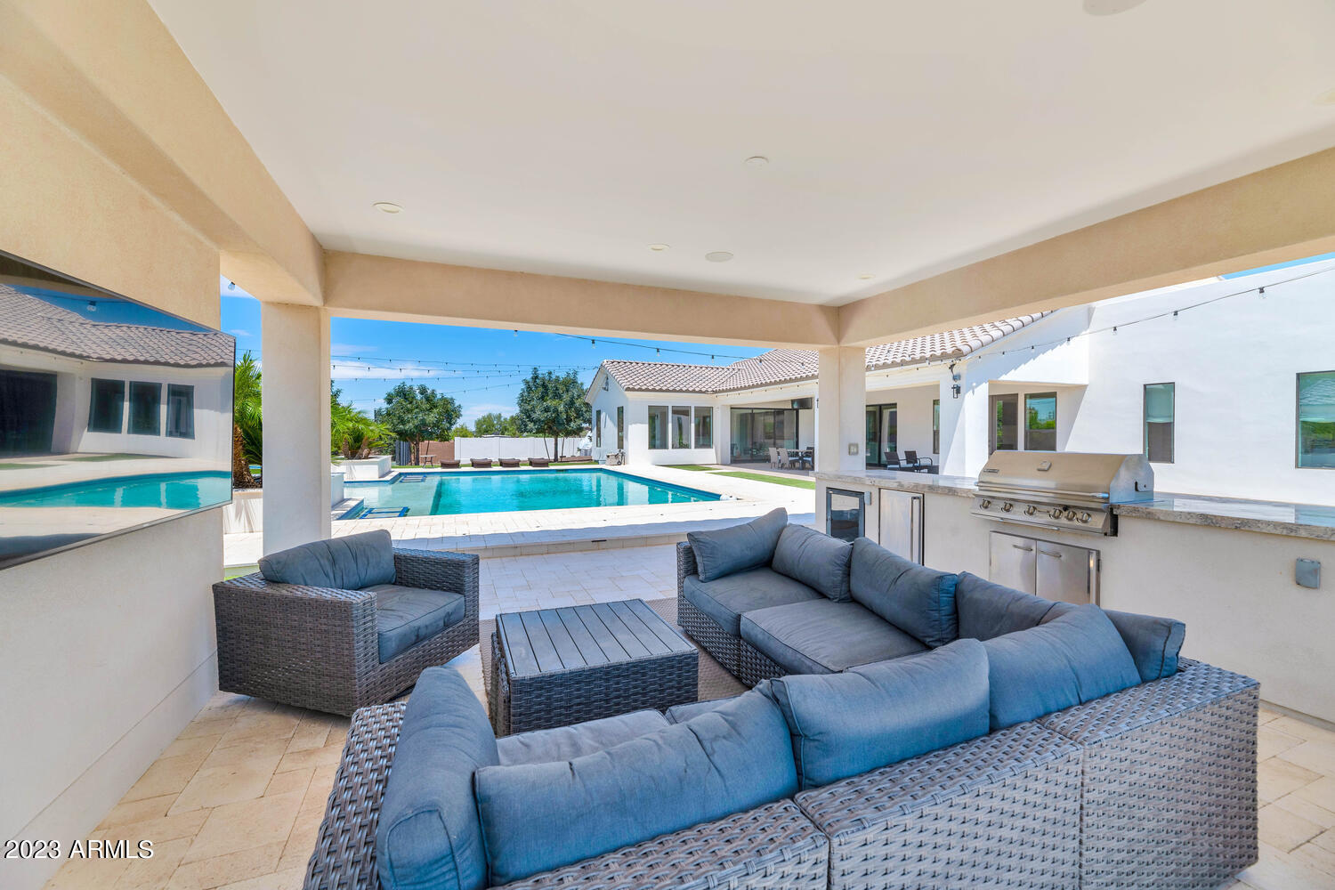 CUSTOM ESTATE with DETACHED RV and CASTIA on 1.7 acres - Residential