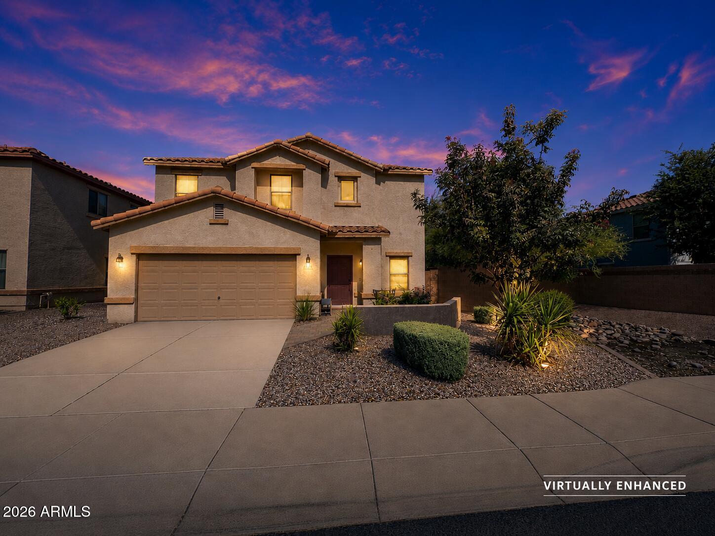 Welcome to an incredible opportunity to own a beautifully maintained home in one of the East Valley's most convenient and rapidly growing locations! This spacious 4-bedroom, 2.5-bathroom home offers a functional floor plan with all bedrooms located upstairs, creating privacy and separation from the expansive living and entertaining areas below. Step inside to discover stylish wood-plank tile flooring, abundant natural light, and flexible living spaces designed for both everyday living and hosting family and friends. The well-designed layout provides plenty of room to spread out while maintaining an open and inviting feel. SEE More... The backyard is a standout feature, offering view fencing, no neighbors directly behind, and no neighbors to the south, creating added privacy and open sightlines rarely found at this price point.

Ideally situated near some of the East Valley's most exciting destinations, you'll enjoy quick access to Mesa Gateway Airport, Arizona Athletic Grounds (formerly Legacy Sports Complex), Revel Surf, shopping, dining, entertainment, Loop 202, and US-60. Whether you're a first-time buyer, growing family, or investor, this home presents an outstanding value and an excellent opportunity to own in a highly desirable area.

Don't miss your chance to make this move-in-ready home your own!