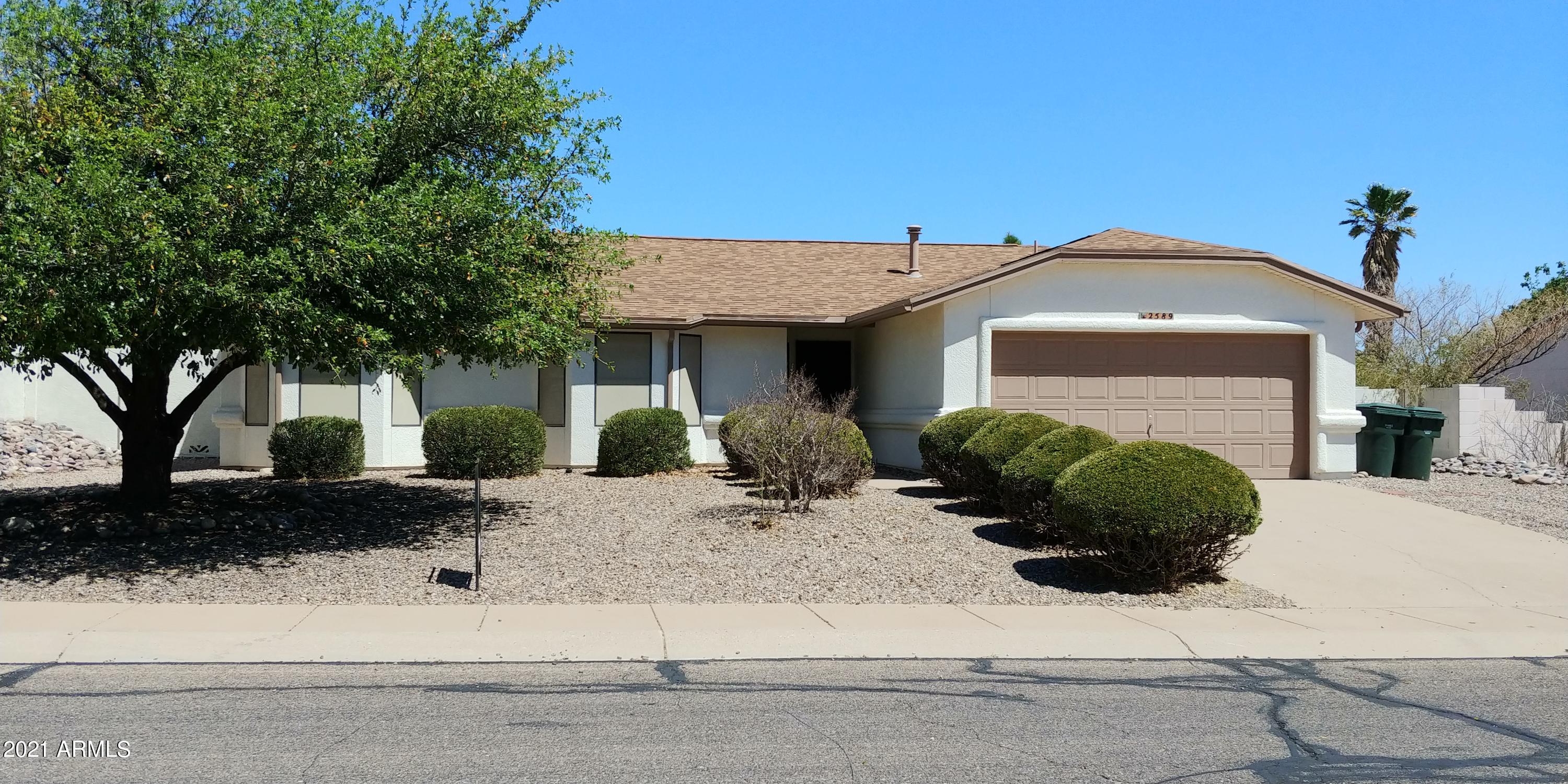 This original owner home has been impeccably maintained over the years. There is a newer roof and gas furnace and central a/c to keep you comfortable all year around. There is a split floor plan providing maximum privacy. There are double doors leading into the master suite that is very good sized and has a walk in closet and the master bath has dual vanities and a walk in shower. There is a lovely formal living/dining room as well as a large room off of the kitchen that coud be a family room too. There is a breakfast bar in the kitchen with ample counter space. The low maintenance landscape will make owning this home a dream. Call me to see this lovely home before it is gone! Offers will not be responded to until 05/24/2021 7PM.
