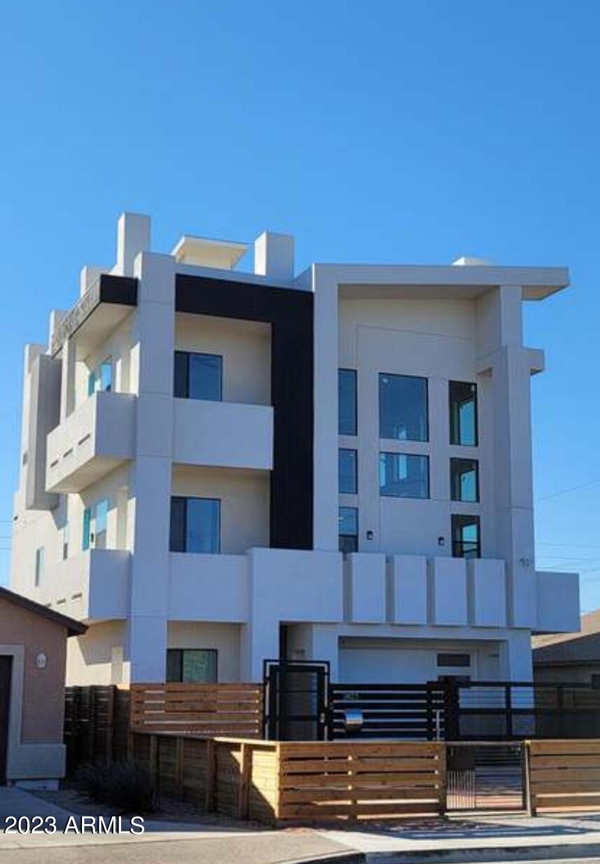 To much to mention see listing #6626952 under residential listings for info and over 300 photos. Owner/listing agent/architect/ builder, currently resides in the dwelling. Owner/seller is an active az lic realtor..7,700 sf of usable space. new waymo station under construction at the nw corner of 18th st and washington. 1 block away.