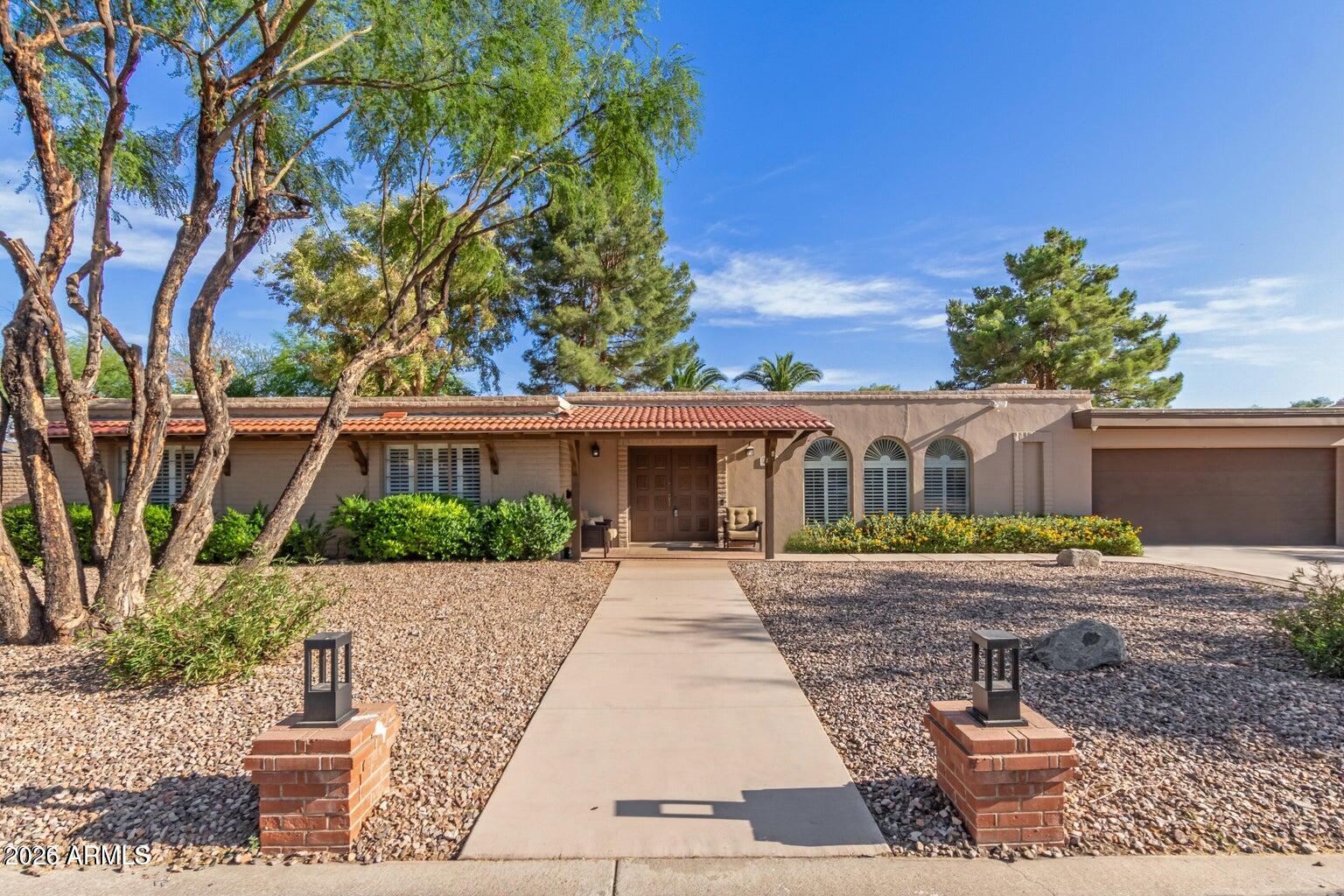 A Stunning 3-bedroom, 2 Bath in San Marcos Country Club neighborhood. This home is 2,628 sq ft on a 1/3-acre lot & mere steps from the beautiful downtown Chandler. In side of this luxurious estate you will find an oasis with a generously sized master suite with an ensuite bath. Enjoy both formal & informal living areas, plus a bonus room! A top of the line kitchen has Corian countertops and perfect for the novice or the chef to make their own. This leads  to an outside area with a scenic landscaping & a sparkling diving pool-

This home also includes. a 2-car garage, RV Gate, security system and situated walking distance to over 40 restaurants and bars Plus there is shopping and much more in Downtown Chandler. Pool & Landscaping services will be provided.