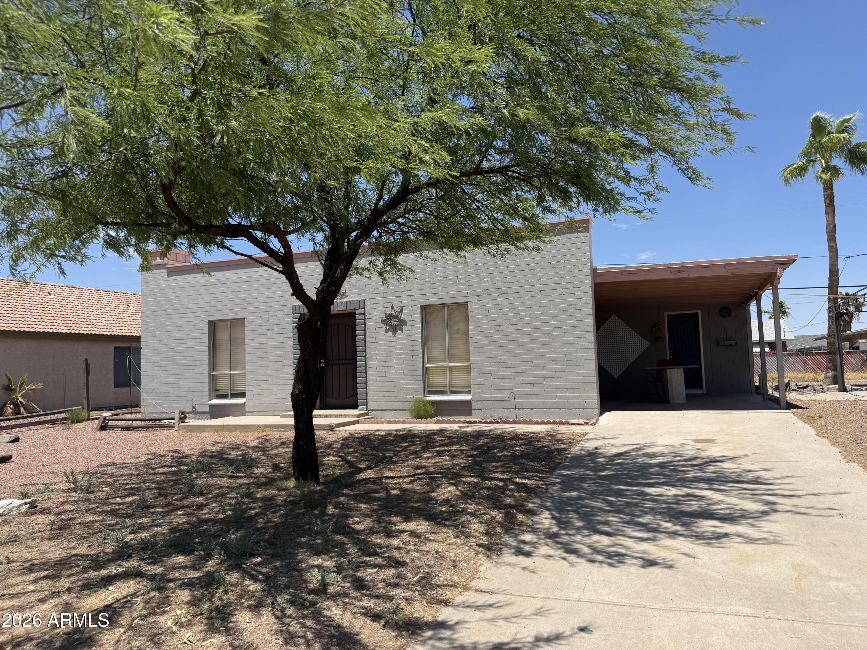 Located in the heart of AZ City. Ready to move in and make some improvements to your liking.