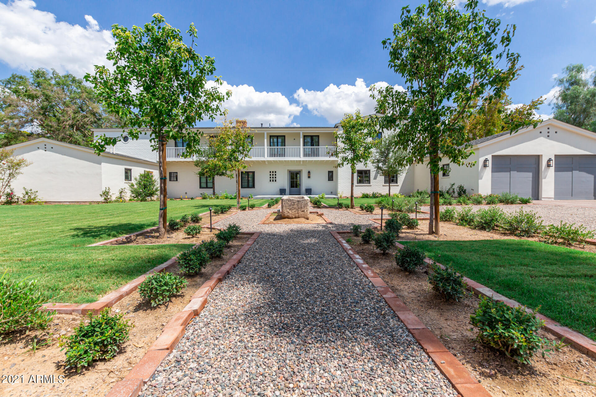 This Phoenix Country Club Estate is spectacular & nearly impossible to describe as no detail was left un-turned in this 1939 classic beauty. Home features an open concept w/ huge kitchen with that opens to family room w/ gas fireplace. Downstairs owner's retreat has bathroom w/ shower and tub, hidden steam shower, his & hers walk in closets & private patio to enjoy a cup of coffee. Second bedroom/office downstairs. Large entertainment room upstairs w/ 3 additional bedrooms. Guest house has a near full kitchen w/ 220 power run to easily add cooktop/oven, living space, full bath, W/D & separate bedroom. New roof, new plumbing, electrical, Sierra Pacific Doors & Windows, landscape & high efficiency VRF HVAC system providing for independent temperature control in nearly every room