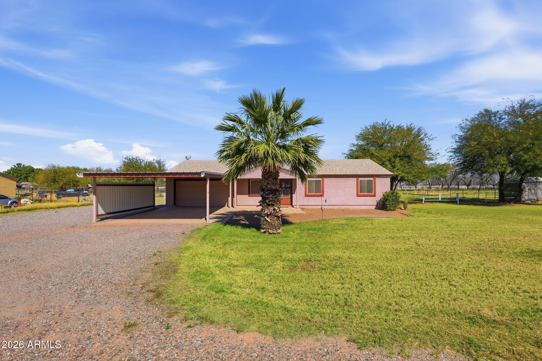 COM @ NW COR OF SEC 30-5S-9E TH S-1D E-1664.17 TH - Residential