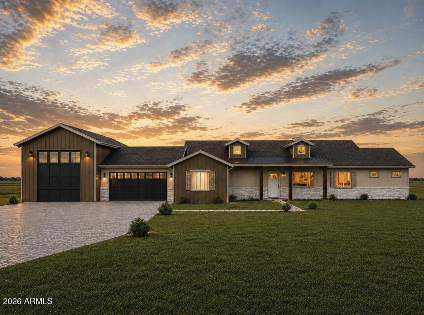 **Currently under construction- Scheduled for completion in July 2026. ** Set on an elevated homesite within the highly desirable Copperfield community, this new construction home offers an opportunity to secure a thoughtfully designed residence in one of the area's newest and most refined sections. Spanning 2,636 square feet, this 4-bedroom, 3-bath home features a well-planned layout that balances open-concept living with functional separation. The kitchen is designed as a central gathering space, complemented by a walk-in pantry and seamless flow into the main living and dining areas...ideal for both everyday living and entertaining. Built by a premier builder known for attention to detail and quality craftsmanship, the home is expected to deliver a clean, modern finish with carefully co nsidered design elements throughout. The property includes a 2-car garage in addition to an oversized RV garage, providing exceptional flexibility for vehicles, recreational storage, or workspace needs. In a community where RVs, boats, and similar equipment are required to be fully enclosed, the inclusion of a dedicated RV garage is a significant advantage...offering both convenience and compliance without compromise. Positioned on a newly developed cul-de-sac road, the setting offers a heightened sense of privacy with limited through traffic, creating a quieter and more exclusive environment. The elevated lot enhances both presence and potential, adding to the overall appeal and long-term value. With completion anticipated in July 2026, this is an opportunity to secure a new home ahead of delivery in a community known for quality homes, larger parcels, and a more elevated standard of living