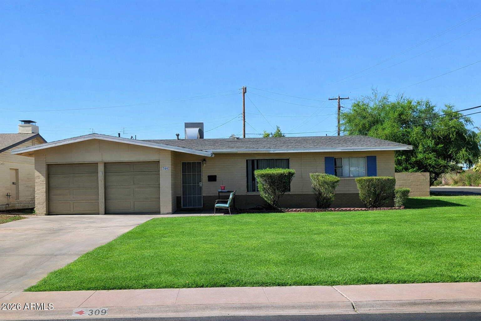Great central Tempe home featuring a large yard, a spacious double garage, and fully updated electrical systems throughout the home.

The interior boasts new flooring throughout the home and an updated kitchen complete with sleek quartz countertops, a new stove, and a modern microwave. This highly desirable split floorplan offers excellent functionality, while the expansive backyard includes two separate RV gates--one accessible from the alley and another on the side.  Great yard to add an ADU.

Located with no HOA, this property sits incredibly close to top-rated schools, freeways, premier shopping, and all that Tempe has to offer, with ASU just 3 miles up the road. It is the ideal for those looking to be central or parents looking to secure a fantastic property for their college stud For those needing public transportation, the city bus picks up all along College Ave, getting around is super easy if you don't have a car.