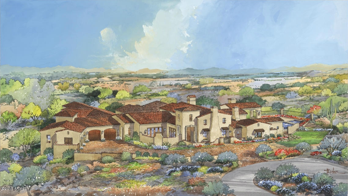 Horseshoe Canyon in Silverleaf could be the most coveted address in the valley, and both homes and homesites are difficult to come by. Now Calvis Wyant Luxury Homes is offering a 7,235 sq. ft., single story, 6 bedroom home, currently under construction. Backing to a wash, this home will capture lovely sunsets, mountain peaks and city lights - offering privacy at the same time. The refined, quality finishes are extraordinary and the amenities what you'd expect from Calvis Wyant. This is a unique opportunity, one to be explored. November 2015 completion