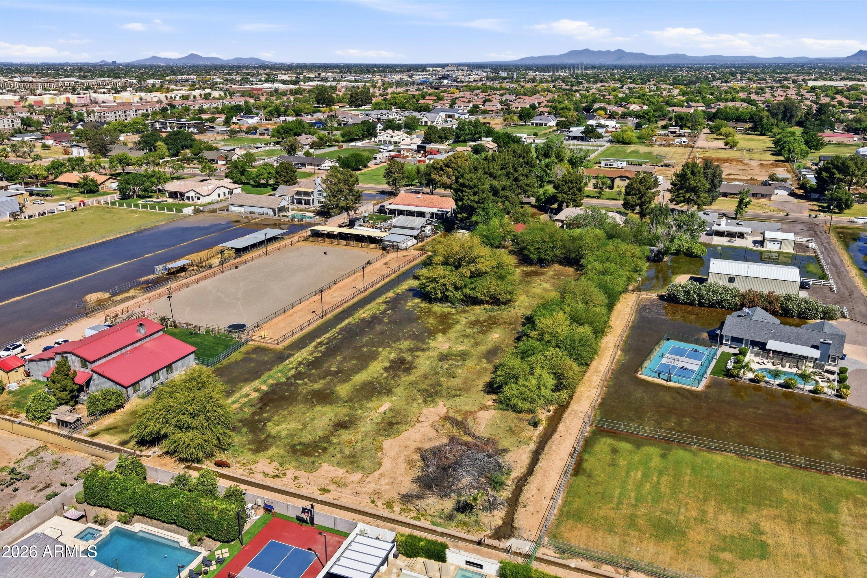 Pre-split. Corner lot. Builder-ready.



A rare opportunity in Gilbert offering two legally established parcels under RU-43 zoning, eliminating the time and uncertainty of a traditional split.



The site features clean, buildable layouts, multiple access points, and strong street presence--ideal for two custom homes positioned for resale. A private irrigation easement adds long-term landscape value, while title reflects a clean ownership profile with no open liens identified.



In a market where entitled land is increasingly scarce, this is a low-friction, high-upside development opportunity with clear exit potential.