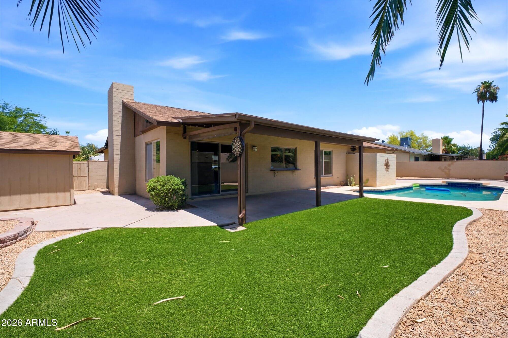 EXCELLENT KIERLAND AREA  Investment Opportunity OR Perfect Entry Level First-Time Homeowner Purchase. A beautifully sized lot featuring a premium inground pool. Comfortable Layout:Large family room with a cozy fireplace, a primary bedroom with an en-suite bath, and a spacious 2-car garage. New Hot water Heater 2025
Move right in or update to personalize. PRIME LOCATION: Discover incredible value in a highly sought-after location. Easy to access all service facilities: Schools | Shopping | Highways.  This versatile property is perfect for first-time buyers looking to build equity, or savvy investors seeking an area with strong demand. EASY  TO SHOW