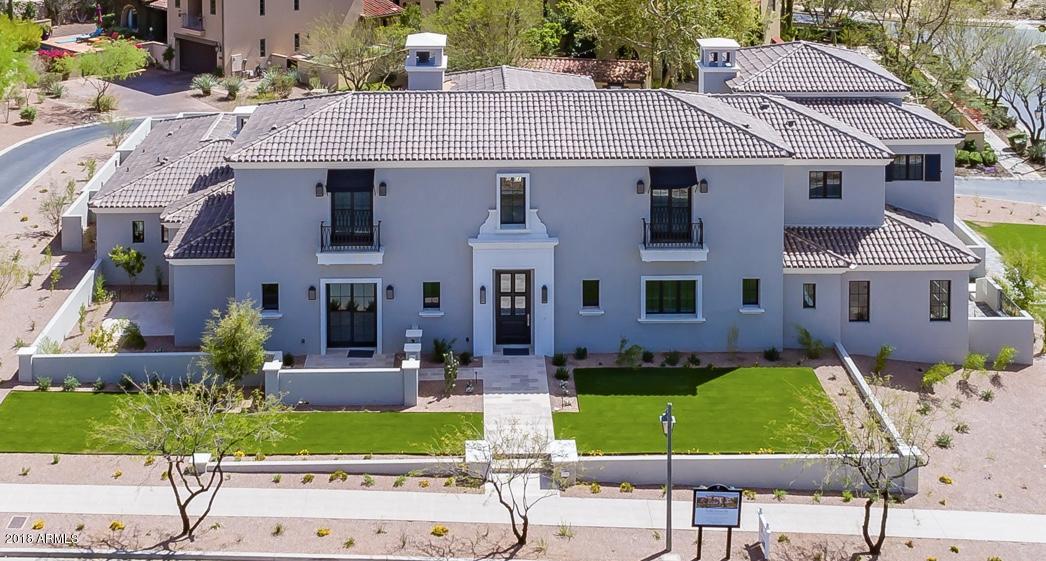 JUST REDUCED!! RECENTLY COMPLETED BRAND NEW HOME in Silverleaf Parks Neighborhood by Prominent Builder Sommer Custom Homes. This Outstanding Luxury Home is Exquisitely Designed w/ Light & Bright Finishes and features 4 bedrooms (with optional 5th), 6 Baths, Office, Exercise, Huge Rec Room, & Pool Bath! Wide Plank Hardwood Flooring at all downstairs rooms, Custom Cabinetry,  Natural Stone Tile throughout, Gorgeous Lighting Package, and Huge Kitchen w/ Wolf & Subzero Appliances & walk-in pantry. Large grass front & rear yards with courtyards and tons of privacy on this corner lot with Great Mountain Views from rear yard.  This is one of the last Custom Homes to be built in this fantastic enclave surrounded by several Parks, a Lake, Gardens, 30,000 acres of Mountain Preserve.