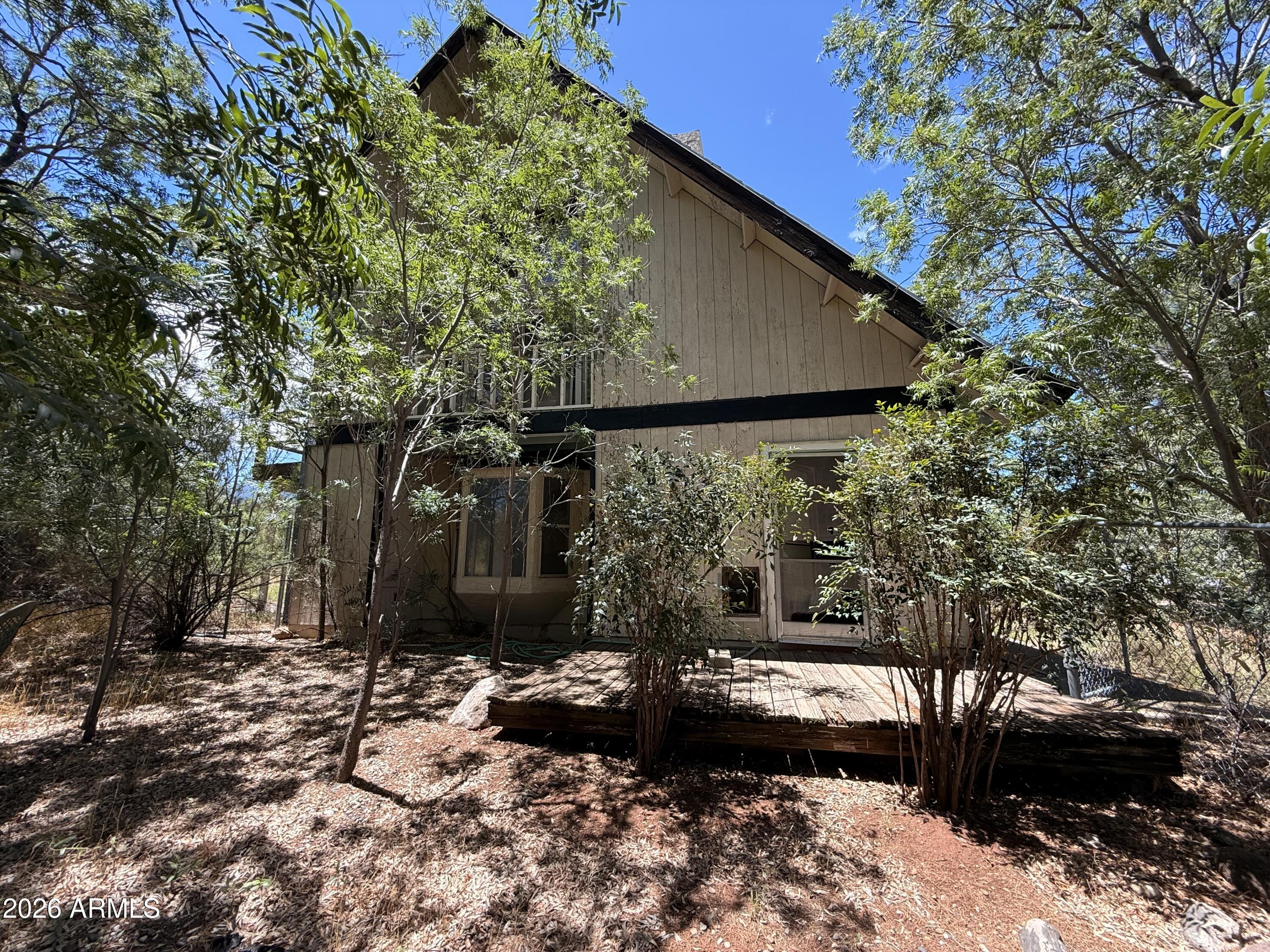 Investors special! Rare Cottonwood opportunity for investors, flippers, or contractors looking for their next project. This home sits in a lovely neighborhood on just under half an acre, with vaulted ceilings, large stone fireplace, upper deck, and endless potential. It has been largely uncared for for many years and requires a complete renovation. 

Property is being sold AS IS - NO credits or repairs will be provided by the seller. Seller has never occupied the property and has limited knowledge of its condition. Cash or hard money only.