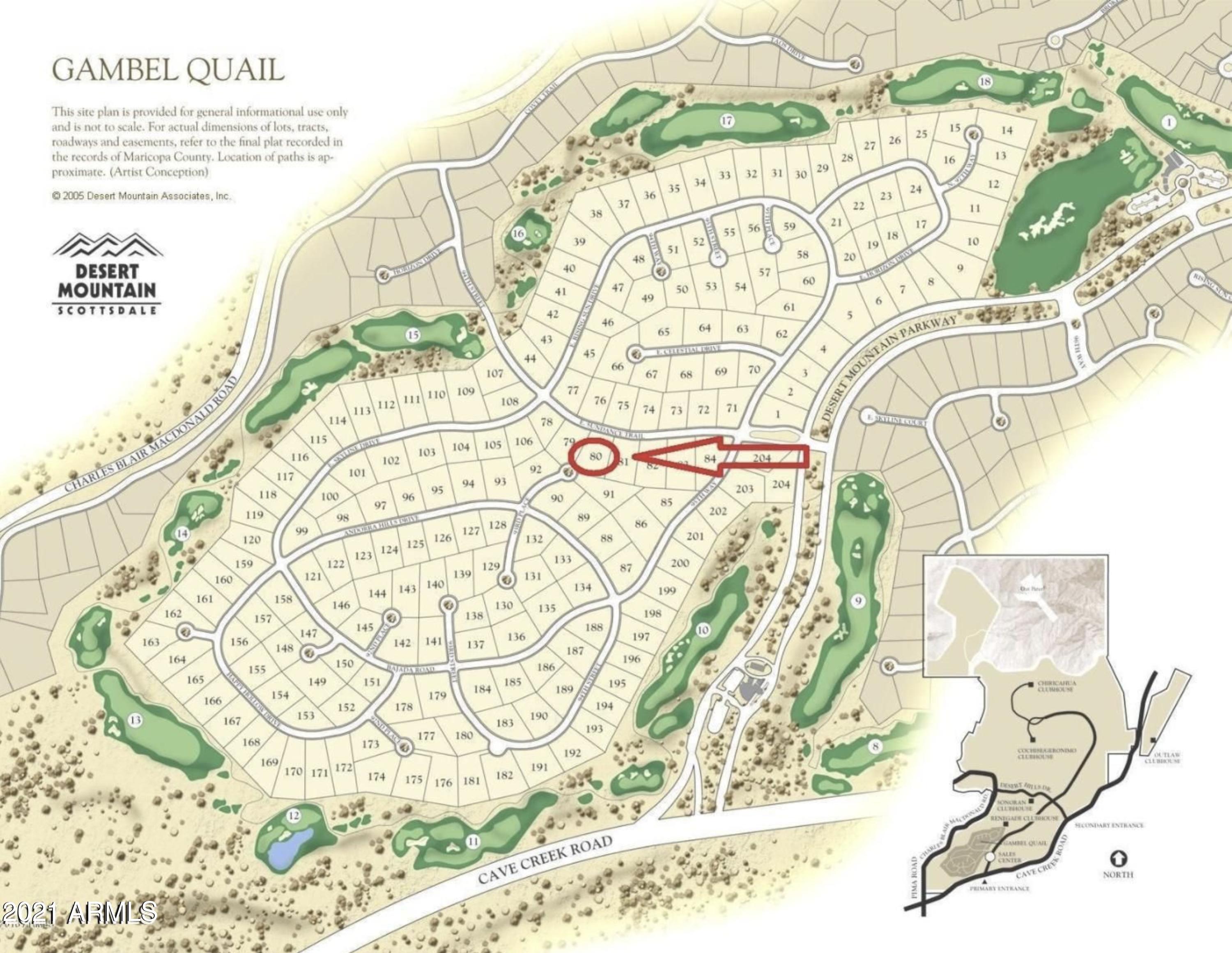 DESERT MOUNTAIN PHASE 1 UNIT 1 LOT 1-205 TR A - Residential