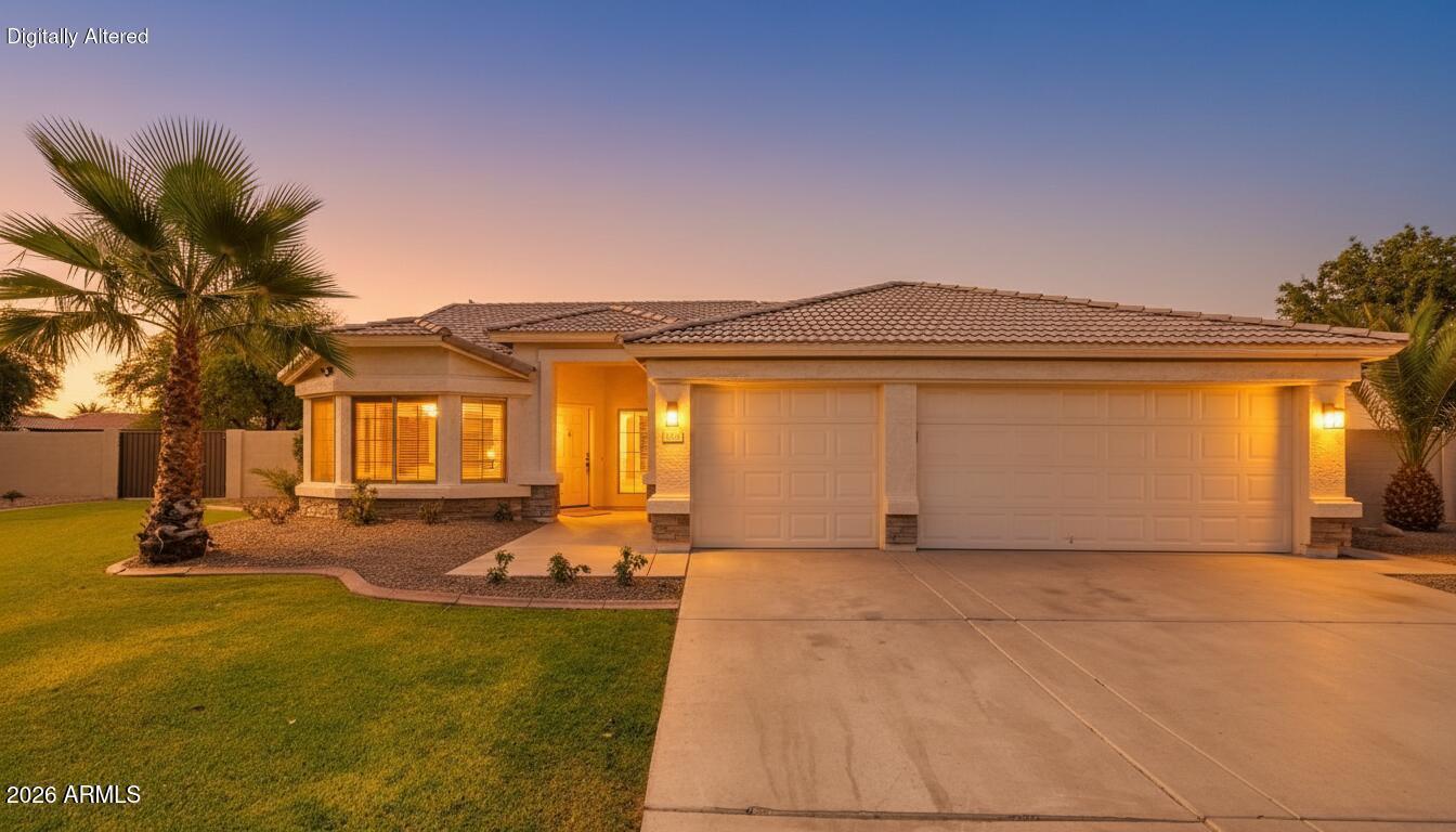 Extensively renovated Ocotillo Lakes home on a rare 15,390 sq ft lot offering exceptional outdoor flexibility and room for future amenities such as a pickleball or sport court, expanded entertaining space, or additional recreation areas (subject to HOA and municipal requirements). The renovation was completed under the oversight of a licensed general contractor and includes a transferable workmanship warranty. The redesigned kitchen features soft-close cabinetry, quartz countertops, designer backsplash, 36'' Forno gas range, Samsung Bespoke appliances, and built-in drawer microwave. New luxury vinyl plank flooring, updated lighting, doors, hardware, paint, and remodeled bathrooms. Additional improvements include pool and backyard enhancements, roof repairs, termite treatment warranty, new 6' Arcadia door, garage doors, and refreshed landscaping. Set within Ocotillo Lakes and situated on a rare 15,390 sq ft homesite, this extensively renovated single-level residence combines the advantages of a move-in-ready home with the flexibility of one of the larger lots in the community. The oversized homesite creates opportunities that are increasingly difficult to find, with room for future amenities such as a pickleball court, sport court, expanded outdoor entertaining areas, garden space, or additional recreational features, subject to applicable approvals.
 The renovation was completed under the oversight of a licensed general contractor and includes a transferable workmanship warranty, providing a level of confidence not commonly associated with investor-owned renovation projects. Rather than focusing solely on cosmetic updates, improvements extend throughout the property and include the kitchen, bathrooms, flooring, lighting, doors, hardware, roof repairs, pool area, landscaping, garage, and exterior improvements. The redesigned kitchen features soft-close cabinetry, quartz countertops, designer backsplash, updated fixtures, a 36-inch Forno gas range, built-in drawer microwave, Samsung Bespoke refrigerator, and dishwasher. Luxury vinyl plank flooring extends throughout the home, complemented by updated lighting, ceiling fans, fresh paint, and upgraded finishes.

The primary suite includes a freestanding soaking tub, walk-in tile shower with glass enclosure, updated cabinetry, dual sinks, quartz countertops, and contemporary fixtures. The secondary bathroom has also been substantially updated with new cabinetry, tile surrounds, quartz surfaces, and fixtures. Outdoor improvements include an acid-washed pool, resurfaced Kool Deck, artificial turf, refreshed landscaping, new plantings, and painted block walls. Additional improvements include roof maintenance and repairs, termite treatment with transferable warranty coverage, a new 6-foot Arcadia door, garage doors, painted garage floor, and exterior paint. Residents of Ocotillo Lakes enjoy access to lakes, walking and biking paths, parks, pickleball courts, golf, dining, and convenient access to major employment centers, shopping, and freeways throughout the Southeast Valley.