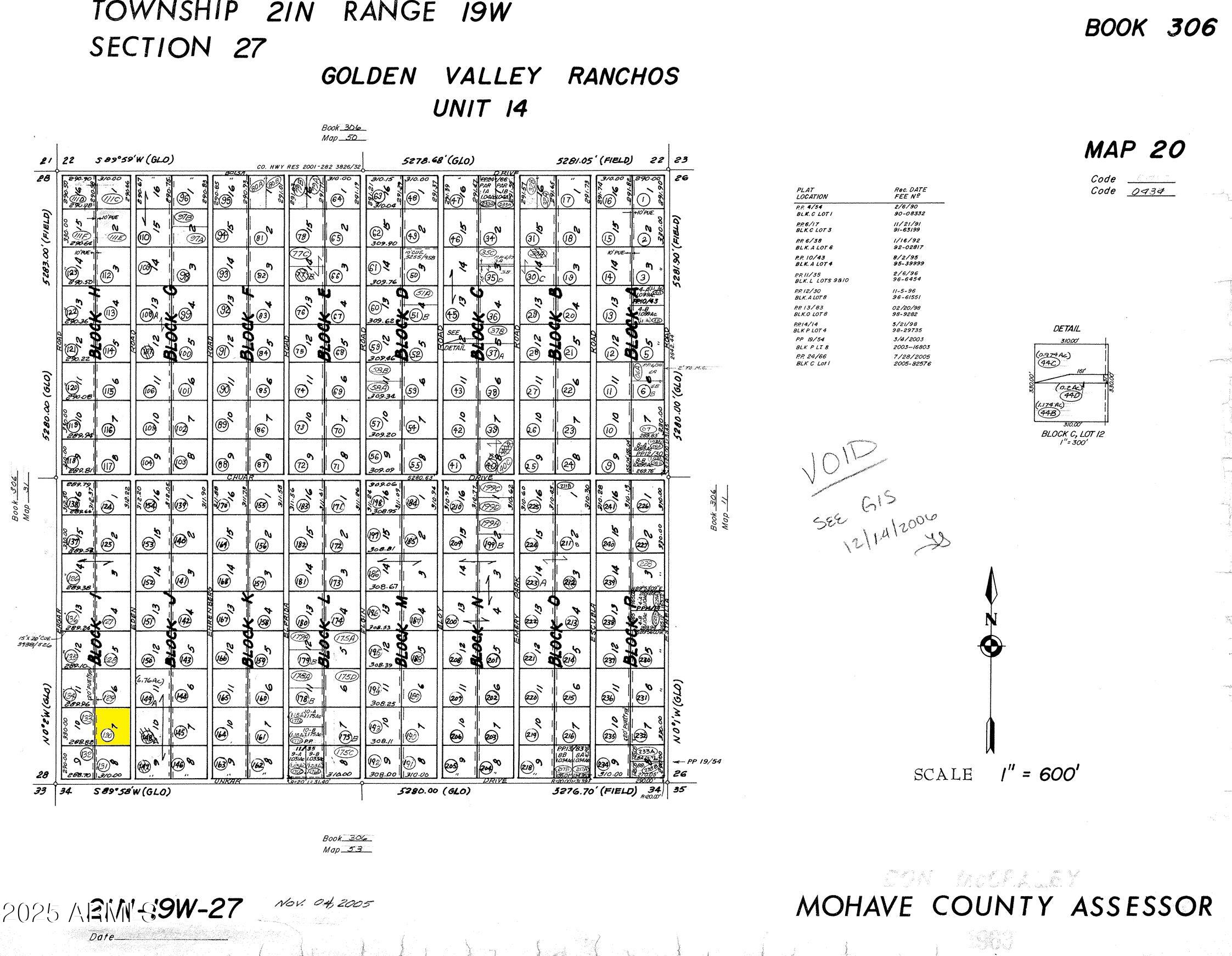 GOLDEN VALLEY RANCHOS UNIT 14 - Land