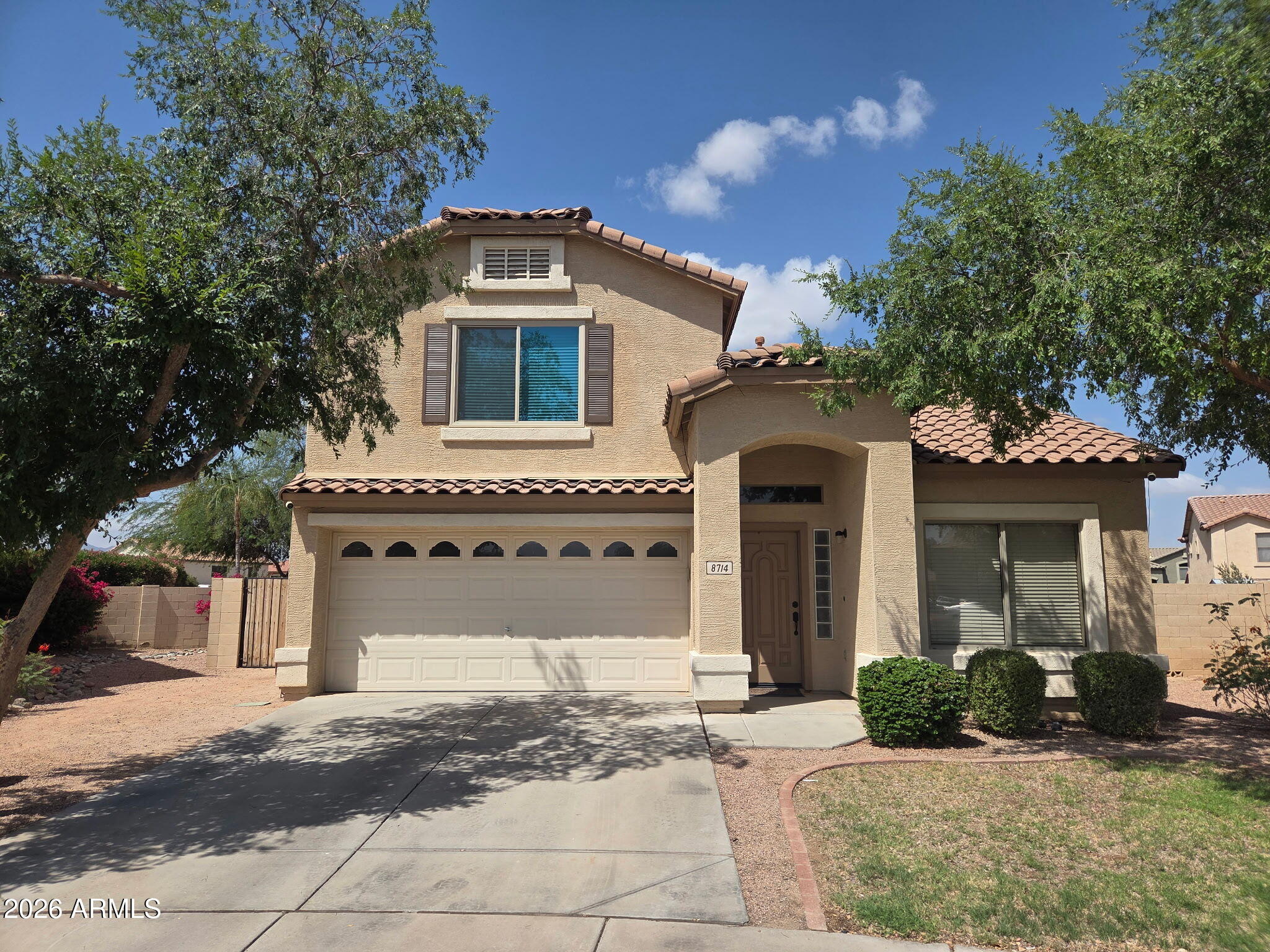 Impeccable & Sun-Filled 3-Bed, 2.5-Bath Home on Premium Cul-de-Sac! Welcome to this turn-key, multi-story masterpiece tucked away at the end of a quiet, private cul-de-sac. Designed for seamless indoor-outdoor living, the heart of the home features an open kitchen boasting granite countertops and all new stainless steel appliances. Upgraded tile floors guide you through the bright, open-concept living area and past a convenient main-floor half bath, leading directly to your private backyard retreat equipped with a fully renovated gated pool, sports court and cabana, an entertainers dream! Upstairs, three spacious bedrooms feature generous closets, including a primary suite with its own private en-suite bathroom. Hurry before this gem is gone!