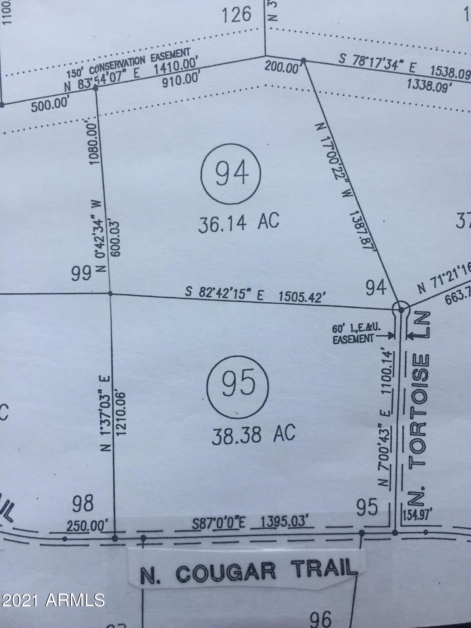 DRAGOON MOUNTAIN RANCH UNIT 1 - Land