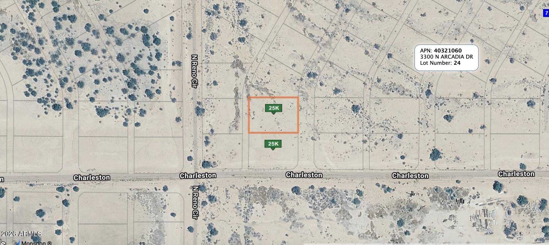 16896 sqft vacant lot in Eloy, now for sale! The perfect place to build the home of your dreams and enjoy beautiful mountain views! Easy freeway access and only minutes away from Arizona City! What are you waiting for? Act now!
