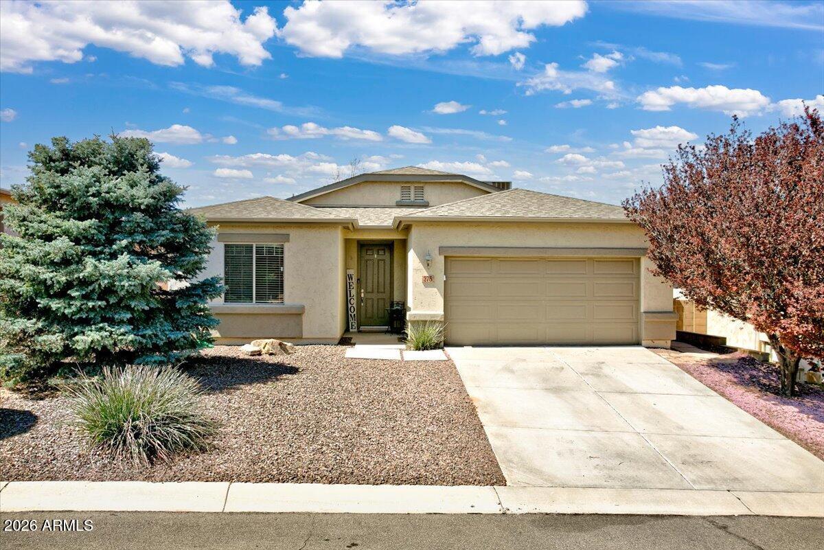 Located in Highland Ranch, this well-maintained home offers a flexible and functional floorplan with 3 bedrooms plus a den--ideal for a home office or easily converted for a 4th bedroom. Enjoy energy efficiency with an owned solar system, helping keep utility costs in check. The inviting outdoor spaces feature beautifully designed paver patios, perfect for relaxing or entertaining. Inside, the kitchen shines with nearly new stainless steel appliances, complementing the home's modern feel. Roof and Hvac are appx. 8 yrs old! There is a park close by, as well as shopping and recreation.  A great opportunity to enjoy comfort, versatility, in a strong community! Sellers have 2.75% VA that could be assumed by a VA eligible Buyer
