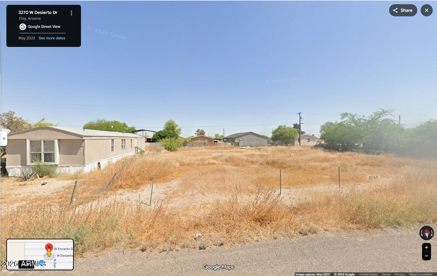 TOLTEC ARIZONA VALLEY UNIT EIGHT 11-027 - Land