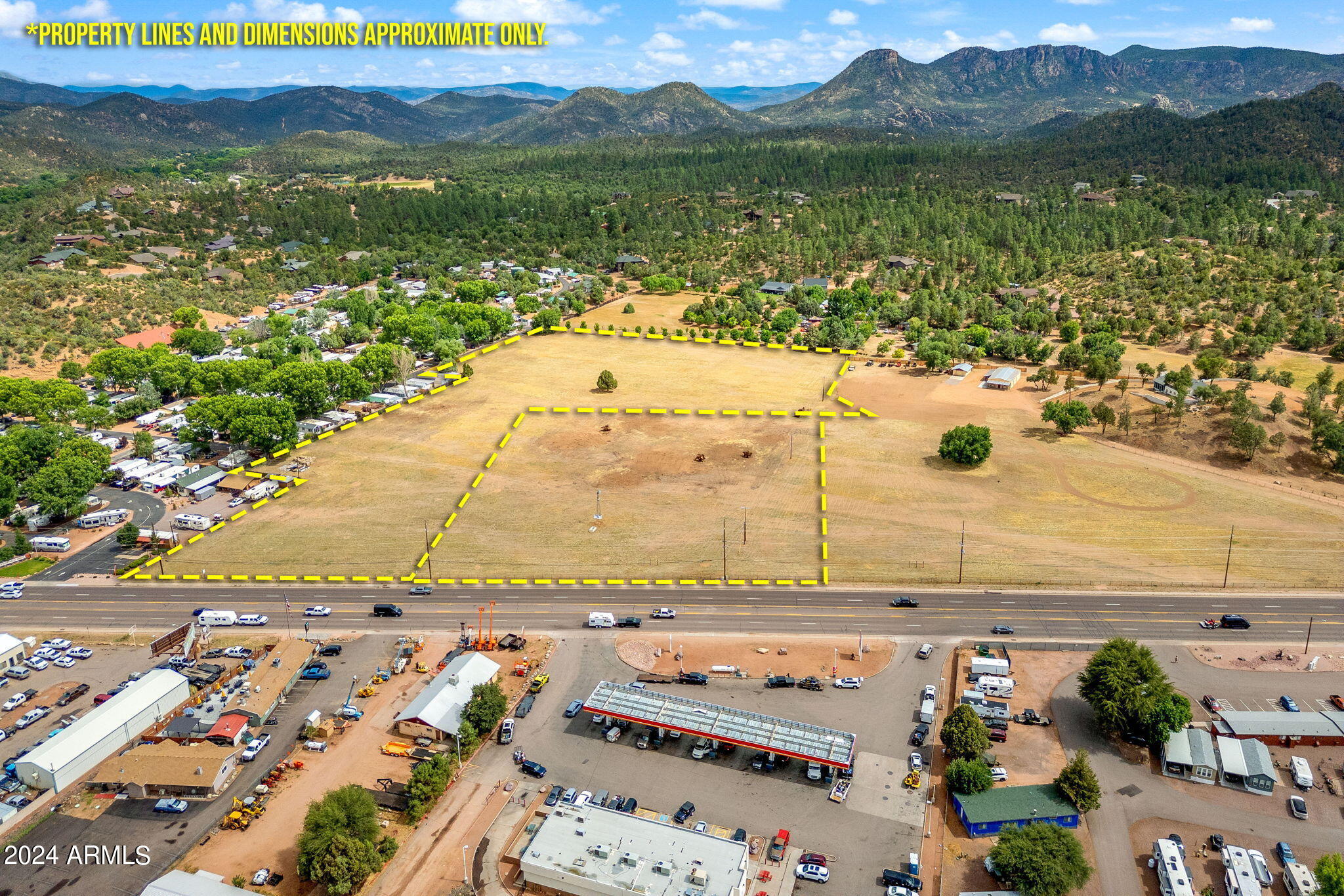 Nestled in the vibrant core of Star Valley, this vast property awaits as your canvas to craft your ultimate vision. Positioned for unparalleled accessibility, just off Highway 260, it seamlessly combines convenience with boundless potential. Come and see it while you still can!