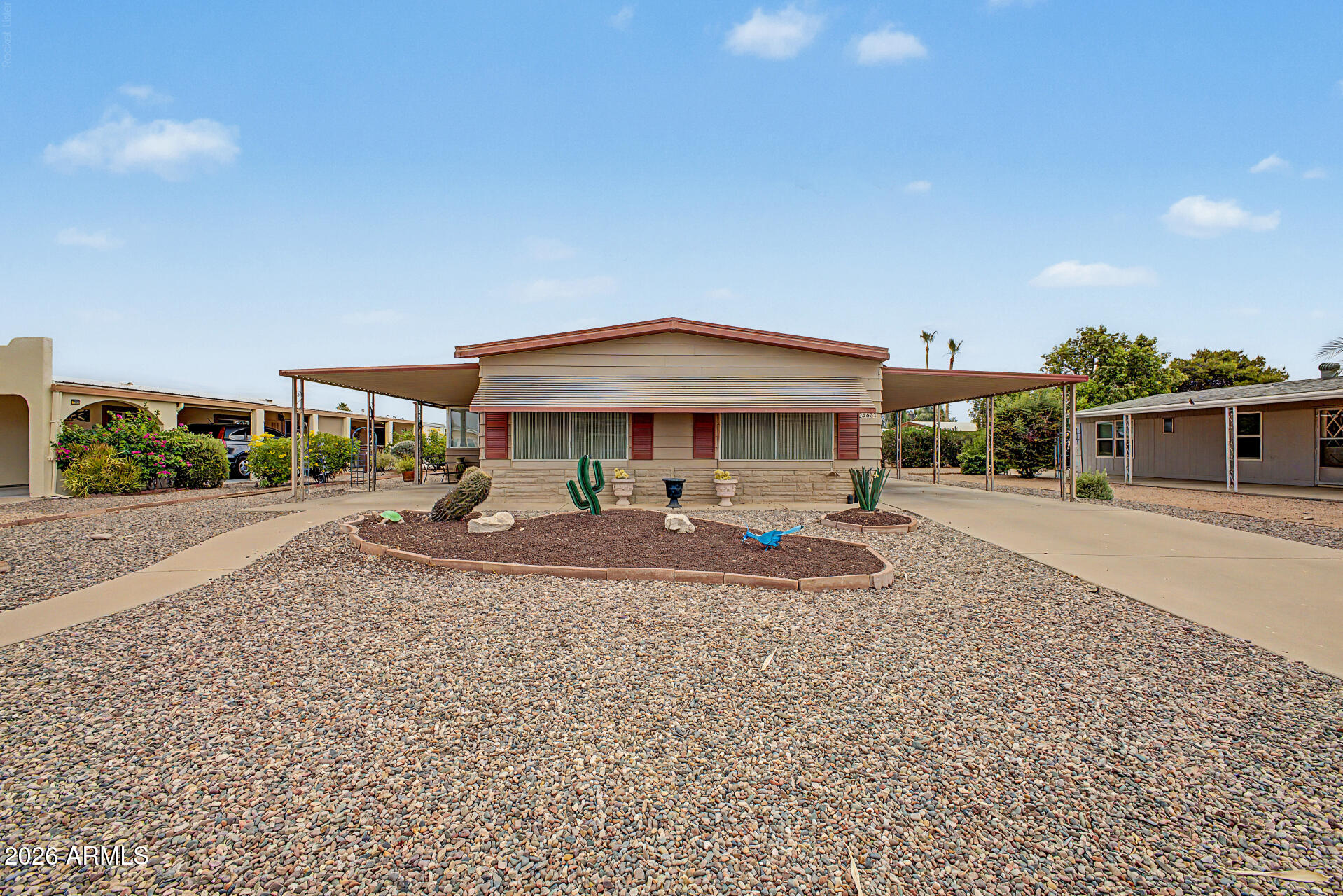 Move-in ready and located in the highly desirable Sun Lakes active adult community! This well-maintained 2-bedroom, 2-bath home offers comfortable living with a temperature-controlled Arizona room, perfect for year-round enjoyment. Fully furnished and equipped, everything is included--just bring your clothes and toothbrush and start enjoying the Arizona lifestyle. Whether you're looking for a full-time residence or a seasonal retreat, this home is ready for immediate occupancy. Enjoy all the amenities, activities, golf, dining, and social opportunities that make Sun Lakes one of the Valley's premier active adult communities.