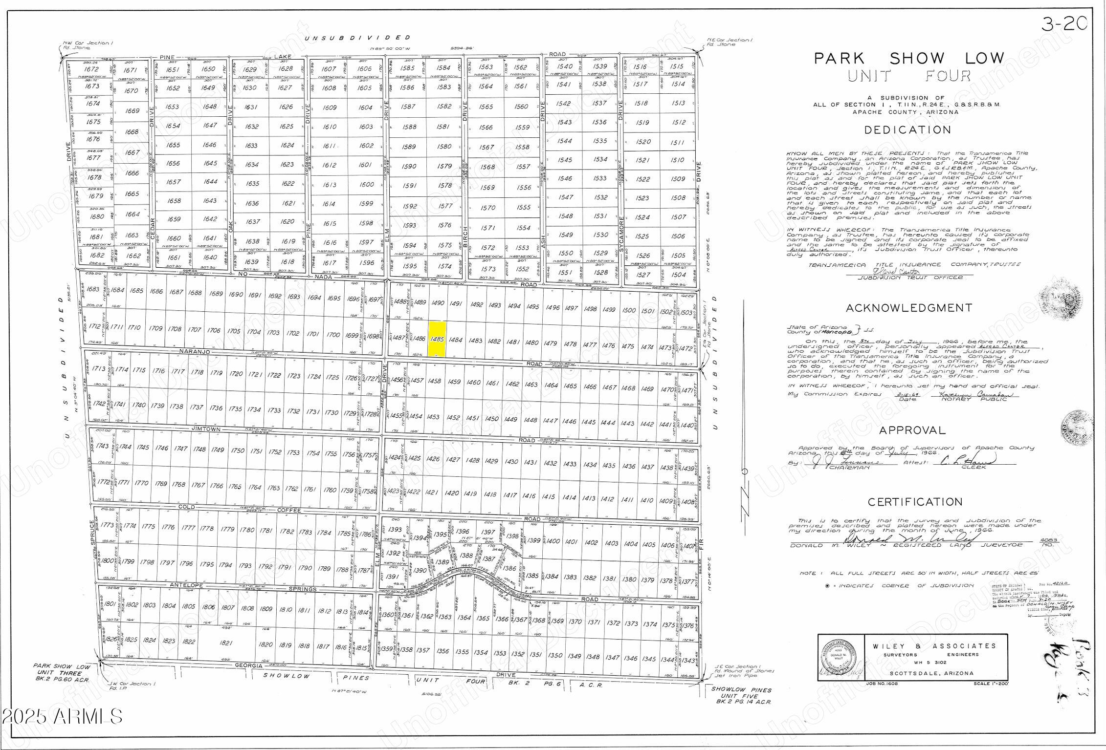 PARK SHOW LOW UNIT 4 - Land