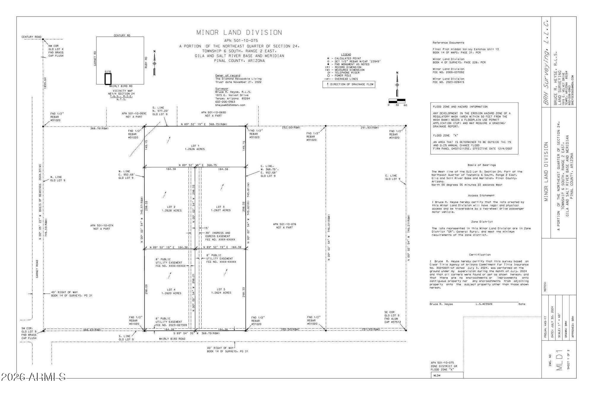 Hidden Valley Estates - Land
