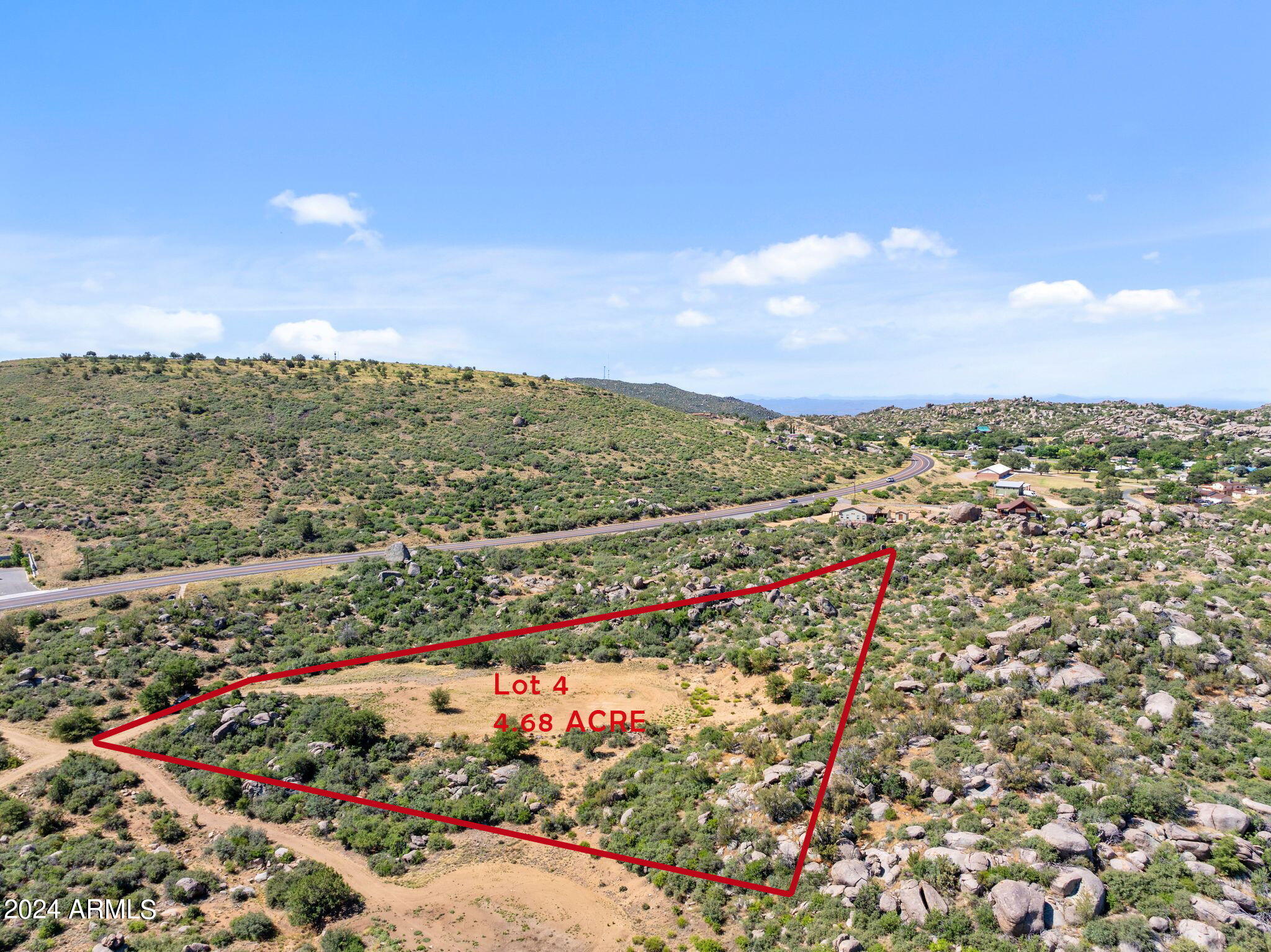 Don't miss out on this Unique 4.68 acre property with lots of boulder outcroppings.
Great location in Yarnell with easy access to 
Hwy 89. Close to shopping, restaurants,post office,community center. Site built homes 
only. CCR's in place.