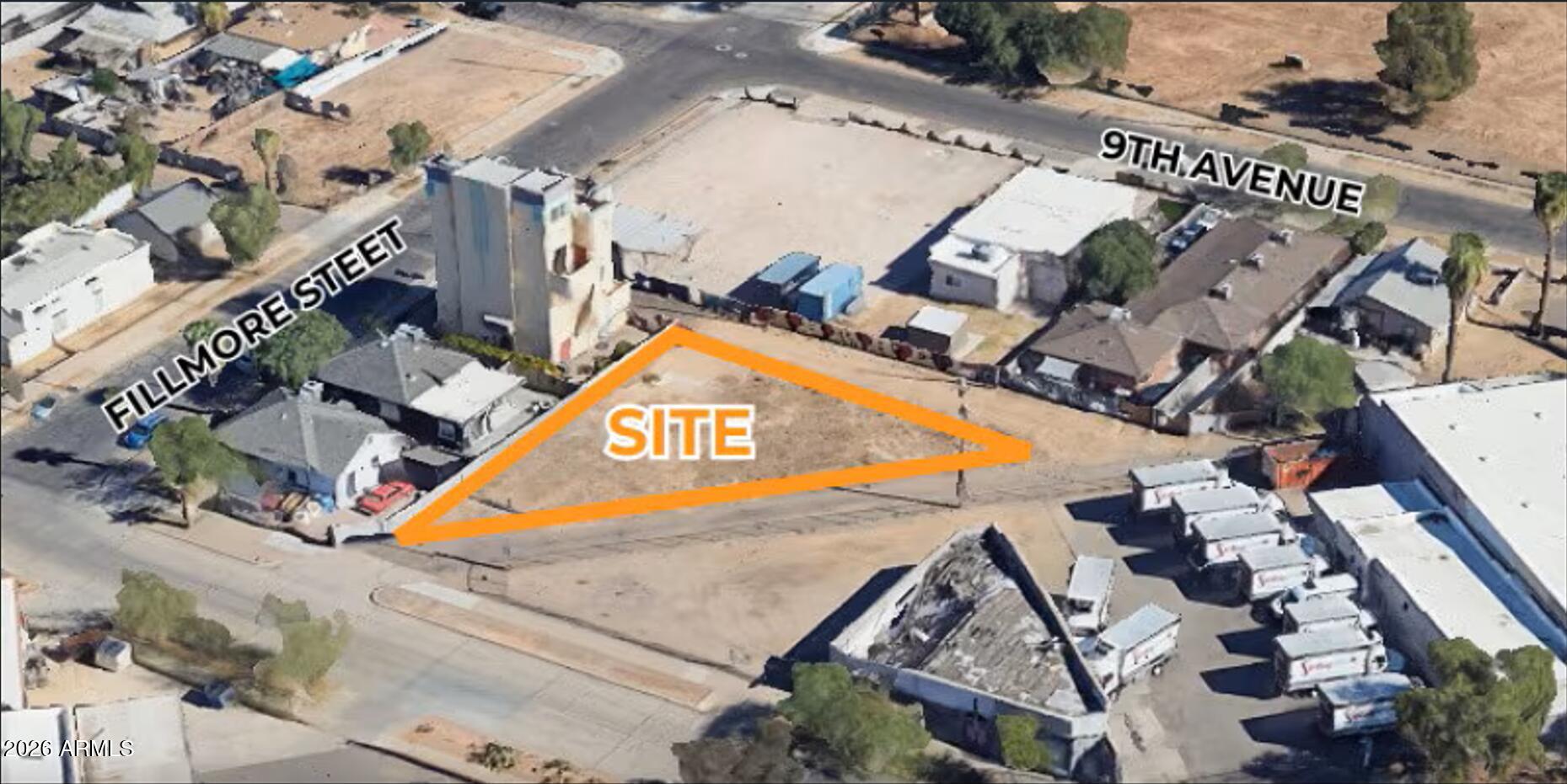 This vacant 6715+/- square foot residential infill lot presents an outstanding opportunity for developers and investors seeking a well-located site in the heart of Phoenix. Zoned R5/R1. The site supports a range of residential development options, including multi-family configurations, making it an attractive choice for urban housing projects. The property consists of 2 parcels(APN 111-30-031 & 111-30-033), delivering strong value in a rapidly growing market. Its proximity to Grand Avenue enhances accessibility & visibility, while the surrounding neighborhood continues to benefit from ongoing revitalization & investment activity

At the intersection of Grand Ave and Polk Street, the property offers excellent connectivity to major thoroughfares and is less than a mile from downtown With its central location along Grand Ave in the Entertainment Arts District, flexible zoning, and development potential, this site is well-suited for builders and investors looking to capitalize on Phoenix's expanding residential demand.

Seller financing is available: 
25% down, 7% over 30 years with a 5-year balloon.  4% prepayment penalty for the first 3 years, no prepayment penalty after 3 years.