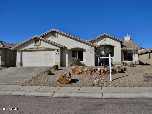 This spacious, 4BR/2BA/2CG, 2122 sq. ft. home centrally located in Sierra Vista, AZ is minutes from Ft. Huachuca, shopping, schools and Canyon Vista Medical Center. The open split floor plan includes a large great room with wood-burning fireplace, brand new carpet and paint, central A/C and a large backyard.