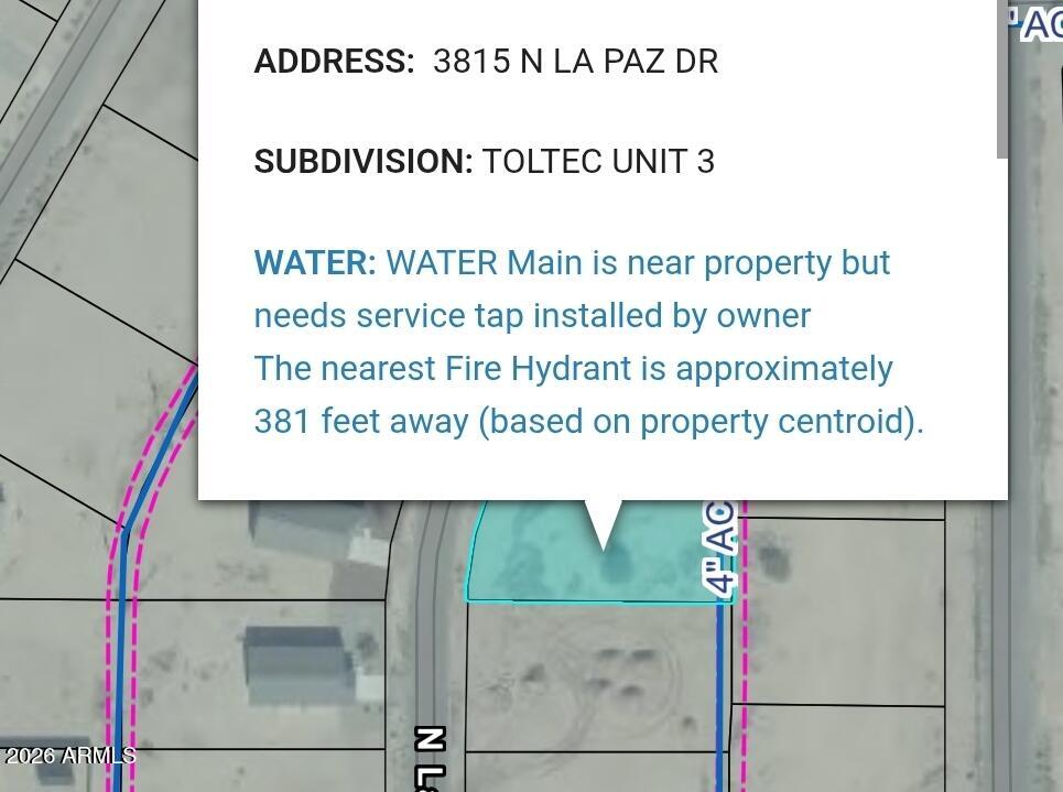 AMD TOLTEC/ARIZONA VALLEY UNIT THREE - Land