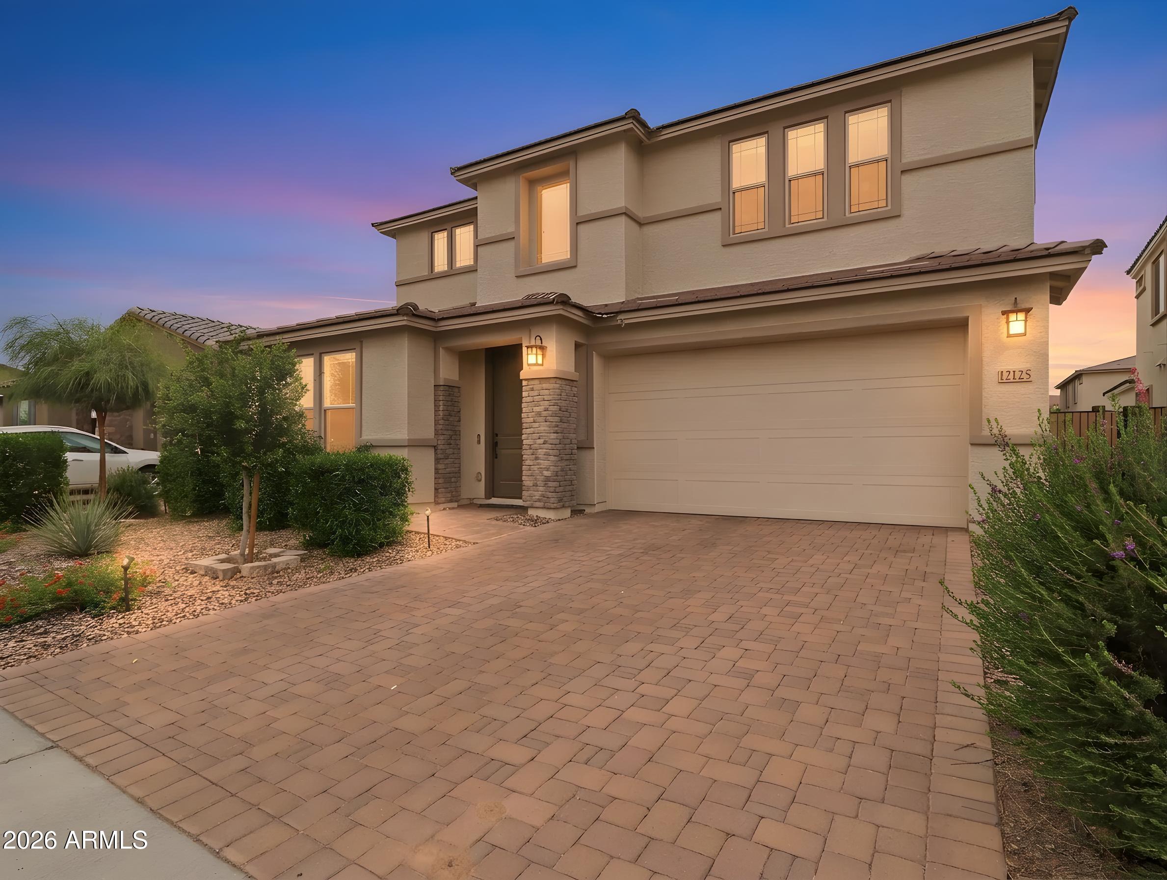 Motivated Seller!! Home with $30K+ backyard upgrades--better than new builds! Skip the dirt and hassle with this 3,540 sq ft, 5 bed, 3.5 bath home featuring a main-floor primary suite and spacious loft, ideal for multi-gen living or work-from-home. The upgraded kitchen flows into a bright gathering space with multi-slide doors to a finished backyard boasting pavers, pergola, built-in BBQ, and spa. Inside, ceiling fans and blinds in every room. Located in a growing Avondale community near freeway, shopping, and dining, this home delivers space, style, and outdoor living without added post-closing costs, making it a standout choice for buyers seeking value and convenience.