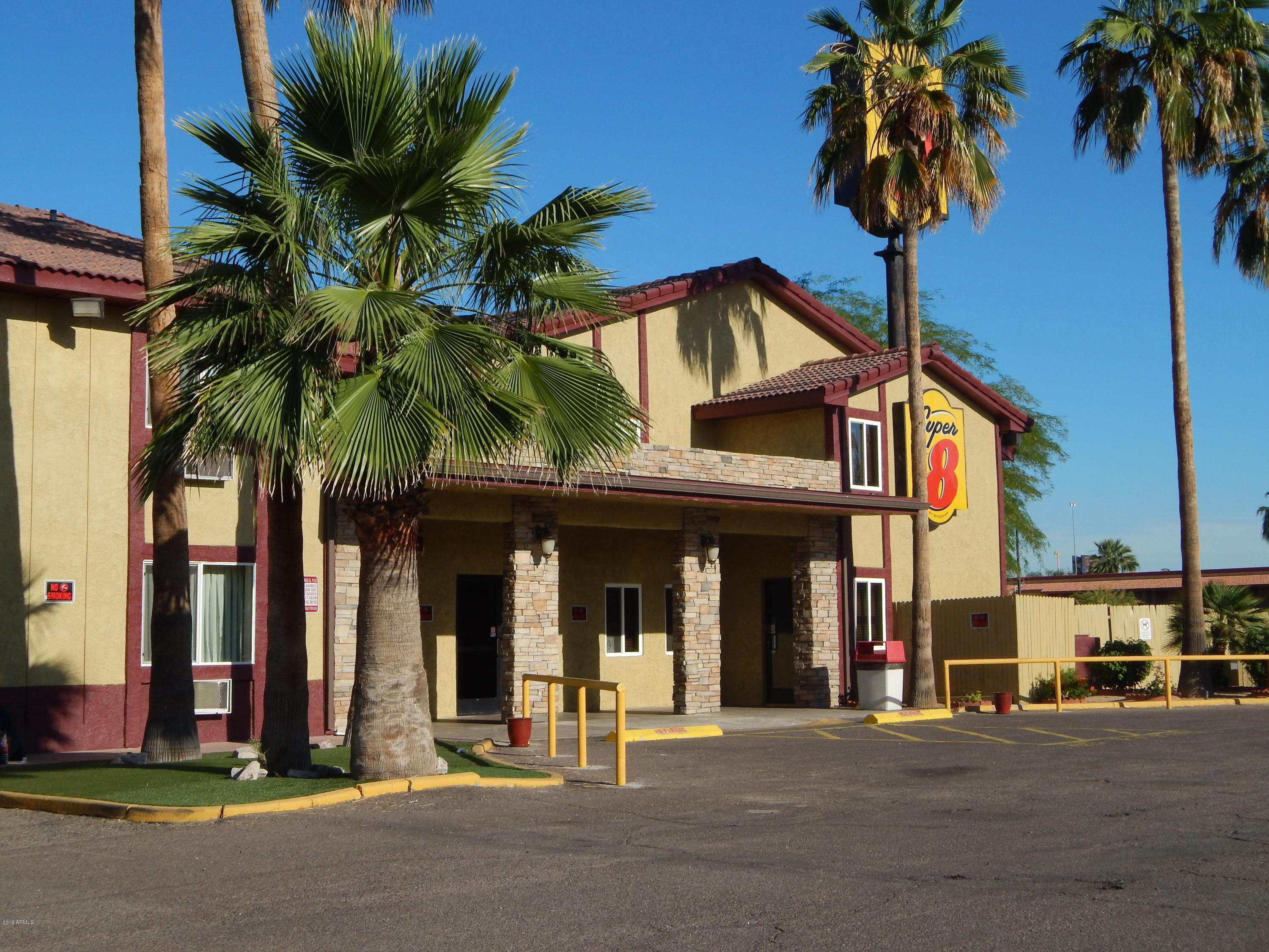 BANKRUPTCY SALE - SUPER 8 BY WYNDHAM - 13.12% CAP RATE!  Starting Bid - $3,175,000. Rare opportunity to purchase this 90-room Super 8 Hotel by Wyndham in a bankruptcy sale. The property is well positioned within the Interstate 10 corridor in Goodyear, Arizona - one of the fastest growing cities in the Greater Phoenix area. Interstate 10 is a primary connector between Phoenix to California. The mix of guest rooms includes 72 rooms with two Queen sized beds, 8 rooms with one Queen sized beds; four of which are handicap accessible, and 10 rooms with one King sized beds. Parking Ratio of 1.28 spaces per rentable room 90 parking space including 5 Truck/RV spaces, plus an additional truck parking lot Hotel Affiliation - Wyndham Hotels. See Documents tab for Bidding Instructions.